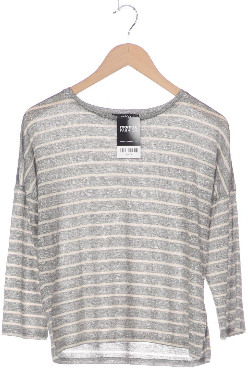 

Mango Damen Pullover, grau, Gr. 34