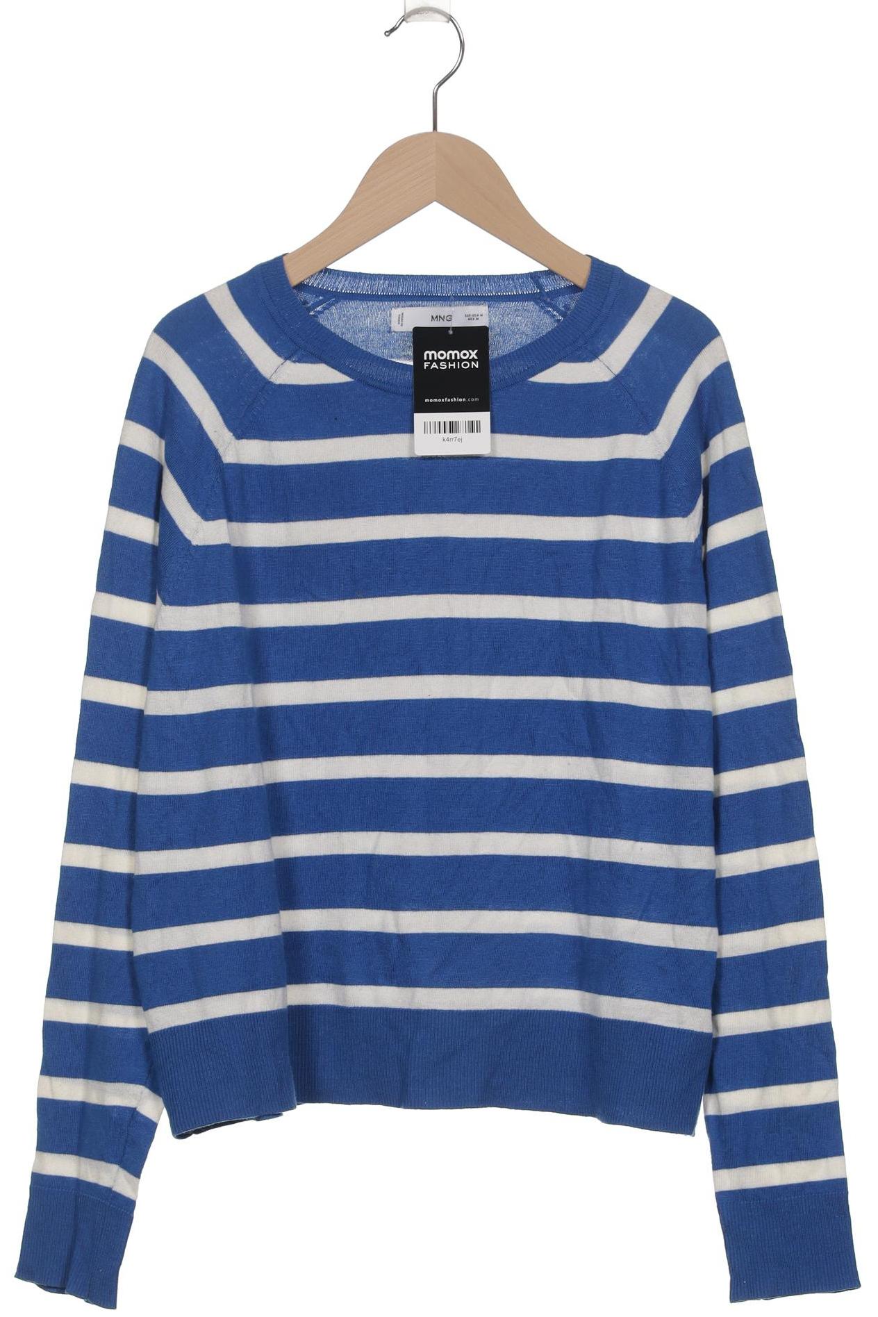 

Mango Damen Pullover, blau, Gr. 38