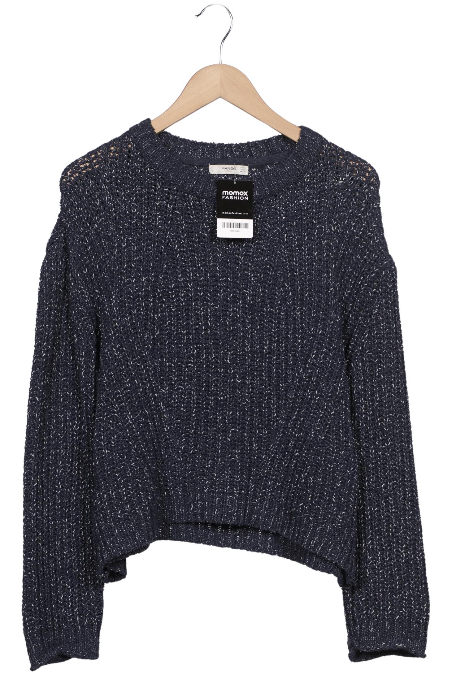 

Mango Damen Pullover, marineblau, Gr. 38