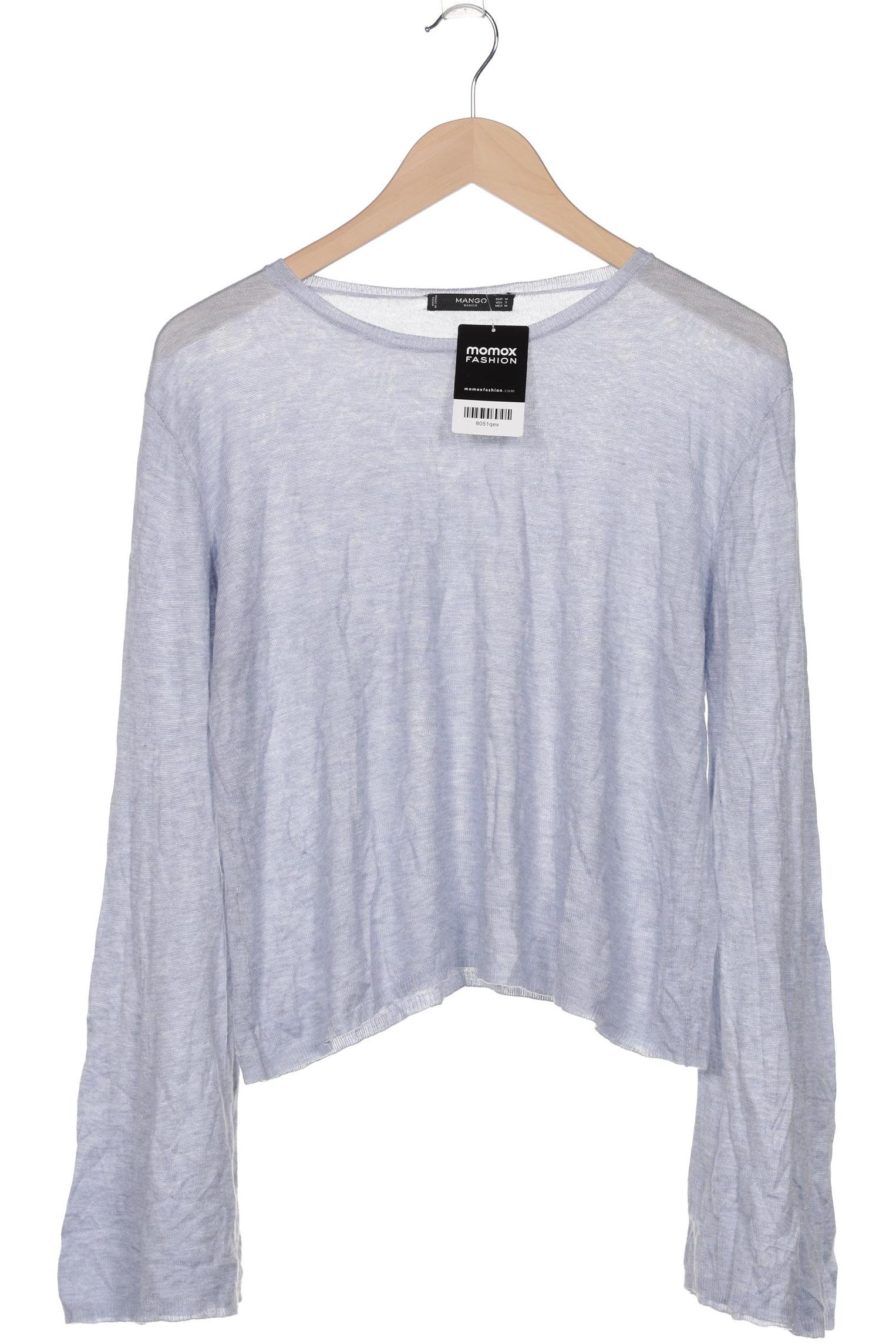 

Mango Damen Pullover, hellblau, Gr. 38