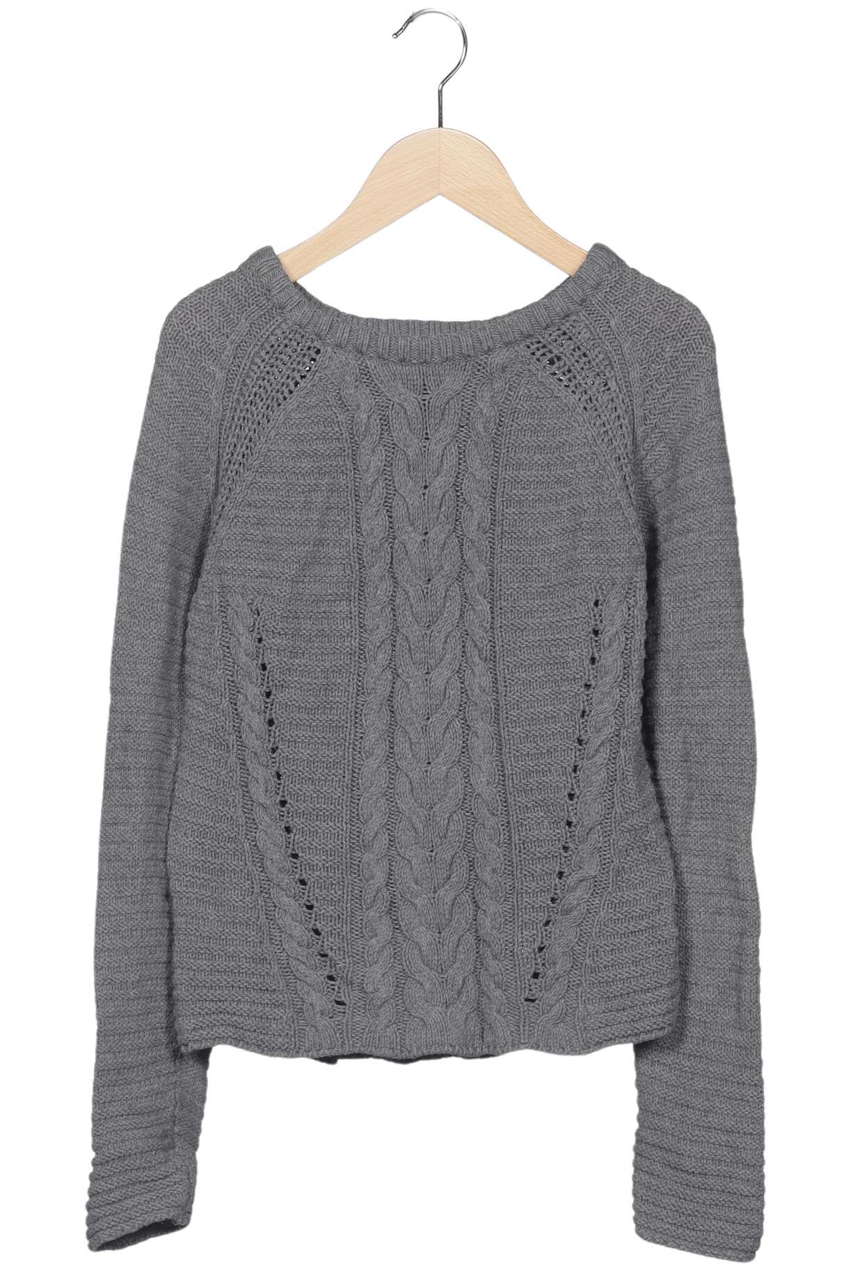 

Mango Damen Pullover, grau, Gr. 36