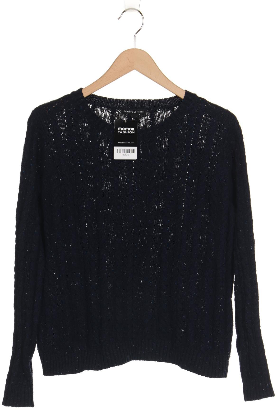 

Mango Damen Pullover, marineblau, Gr. 36