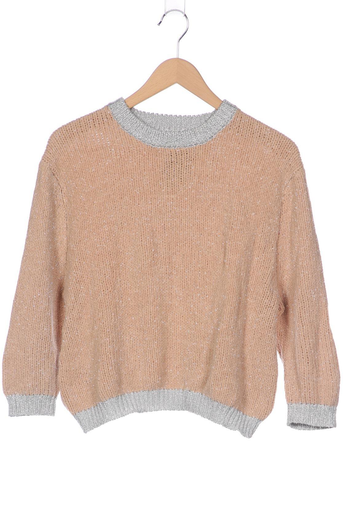 

Mango Damen Pullover, beige, Gr. 36