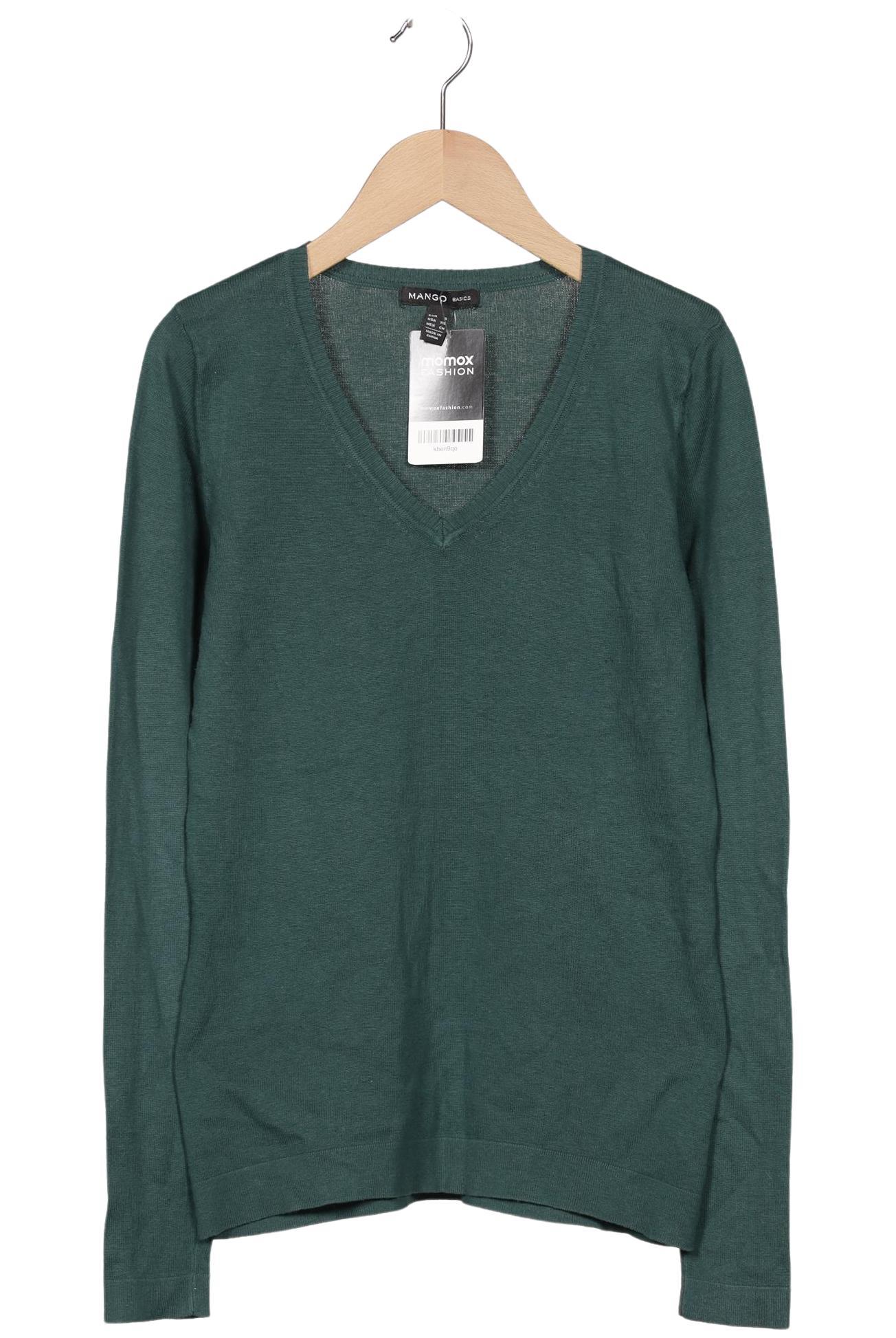 

Mango Damen Pullover, grün, Gr. 36