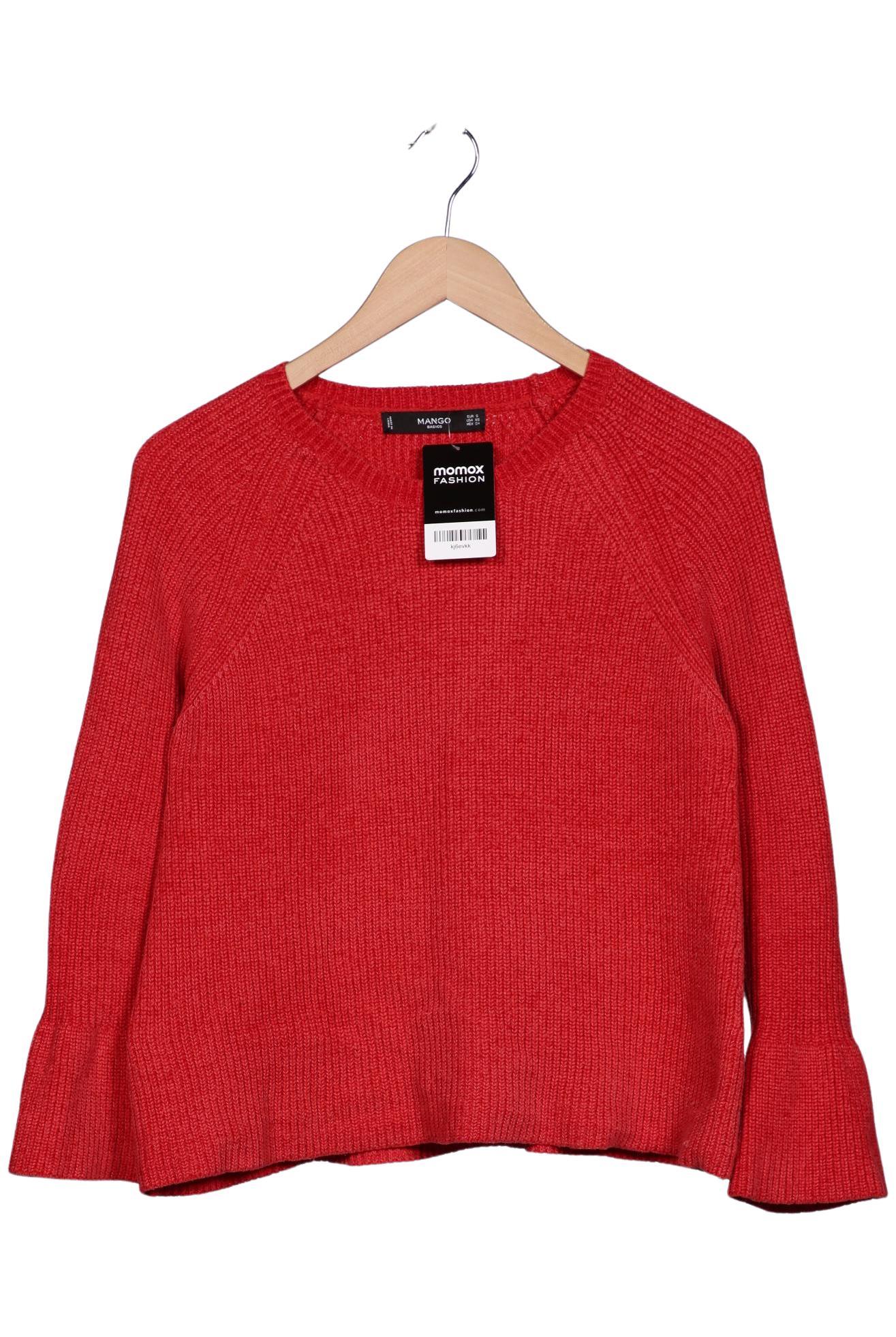 

Mango Damen Pullover, rot, Gr. 36