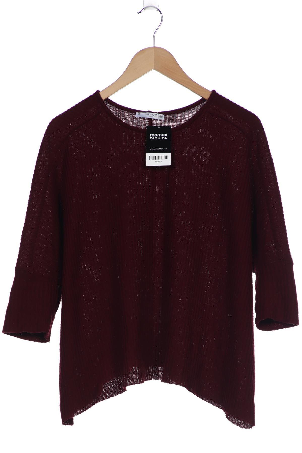 

Mango Damen Pullover, bordeaux, Gr. 36
