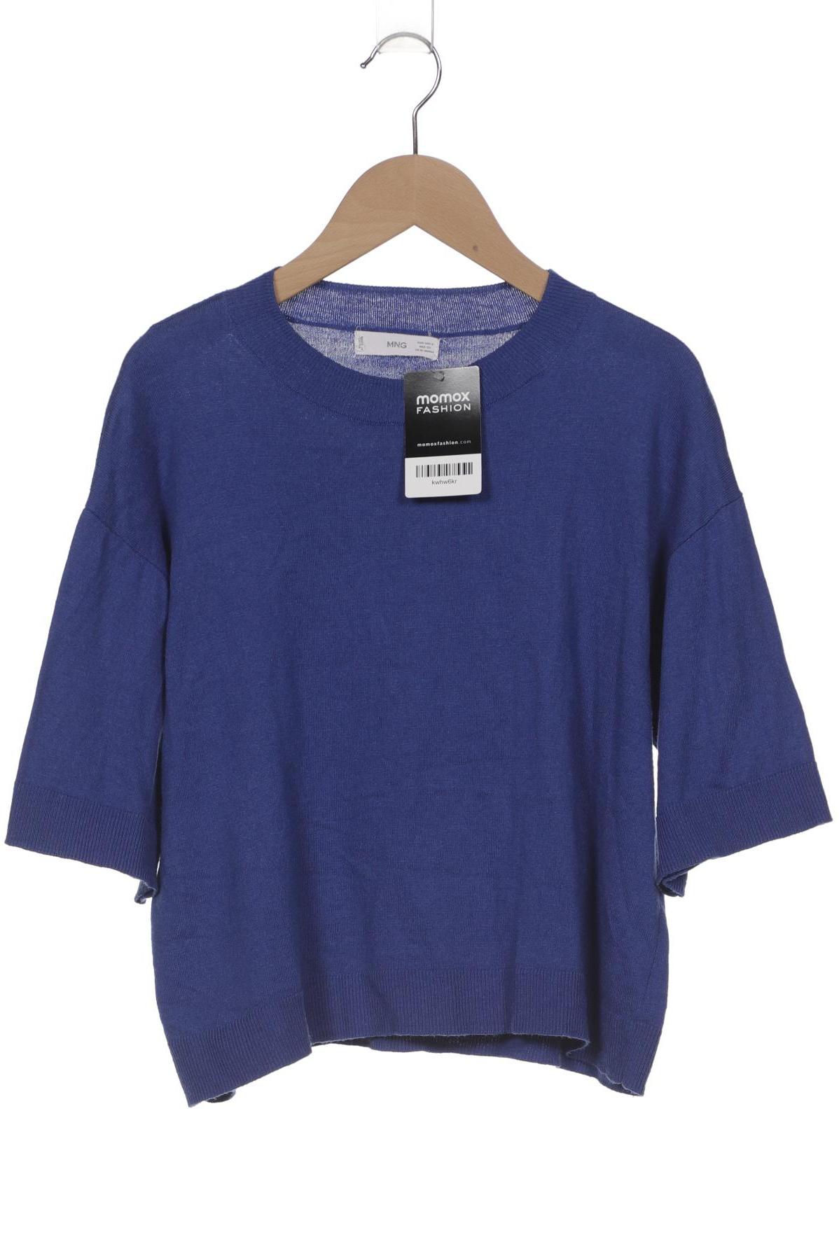 

Mango Damen Pullover, blau, Gr. 36