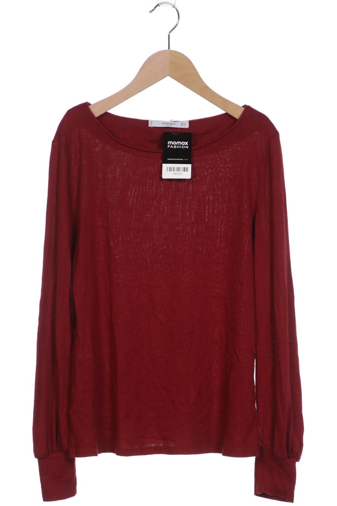 

Mango Damen Pullover, bordeaux, Gr. 36