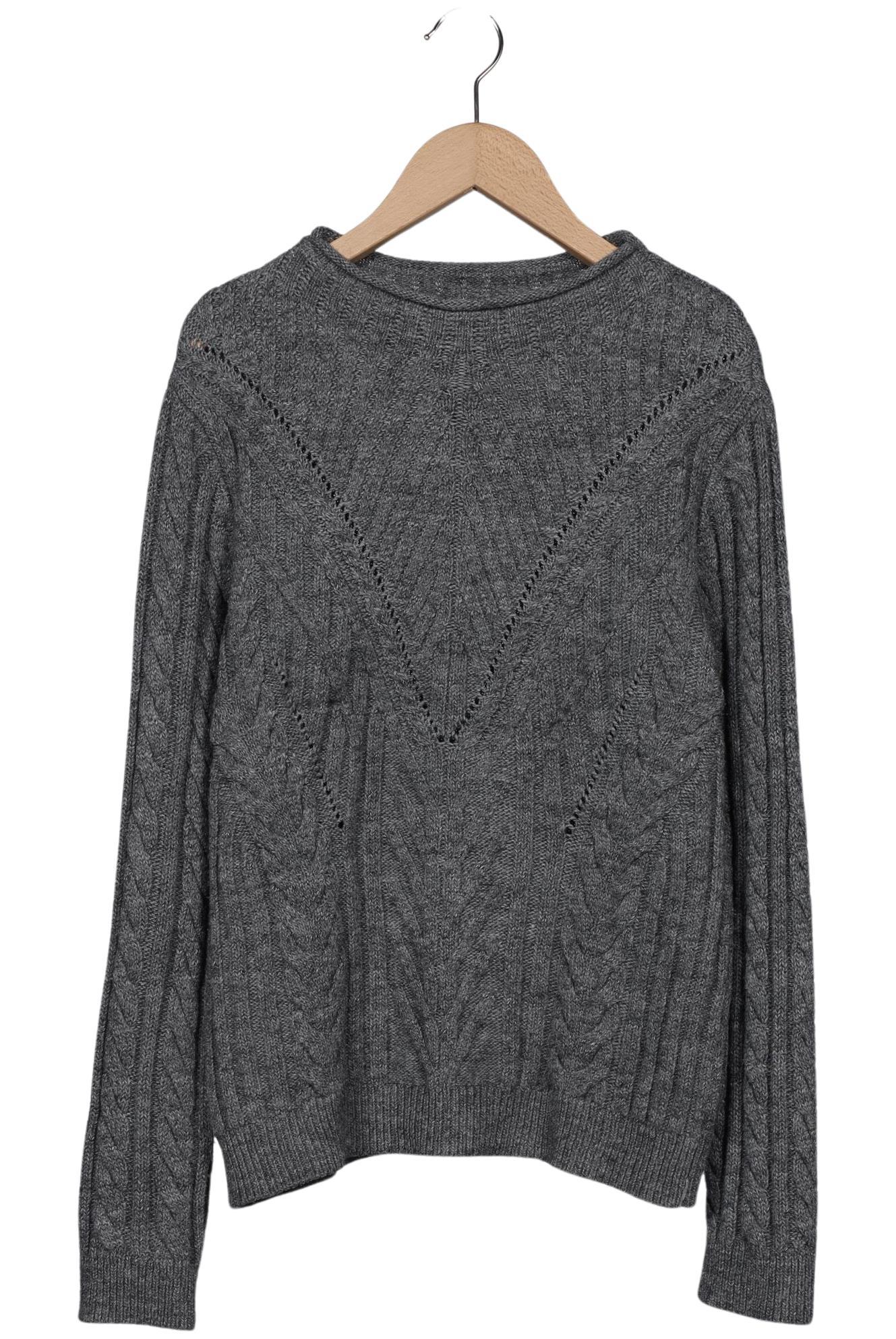 

Mango Damen Pullover, grau, Gr. 36