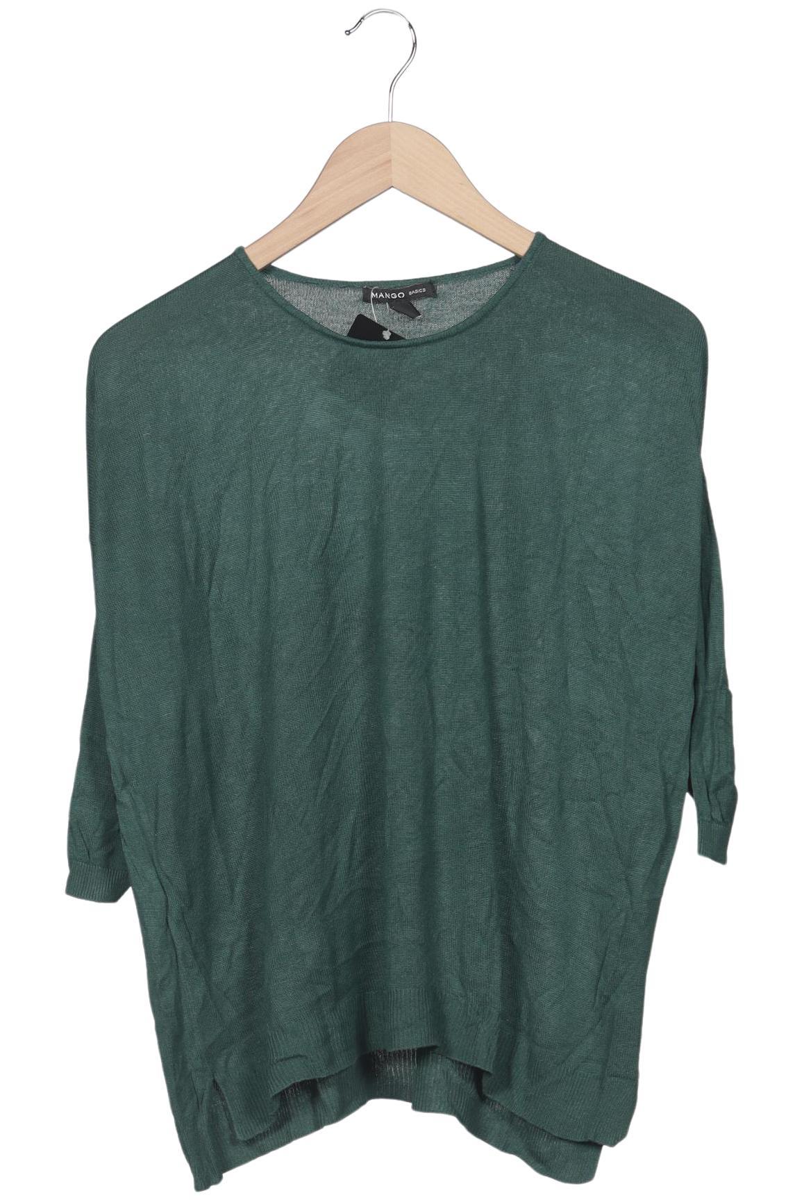

Mango Damen Pullover, grün, Gr. 36
