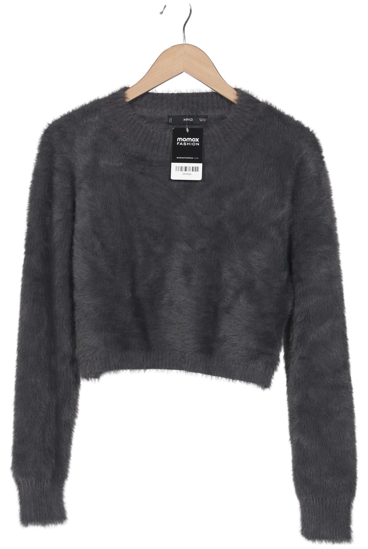 

Mango Damen Pullover, grau, Gr. 36