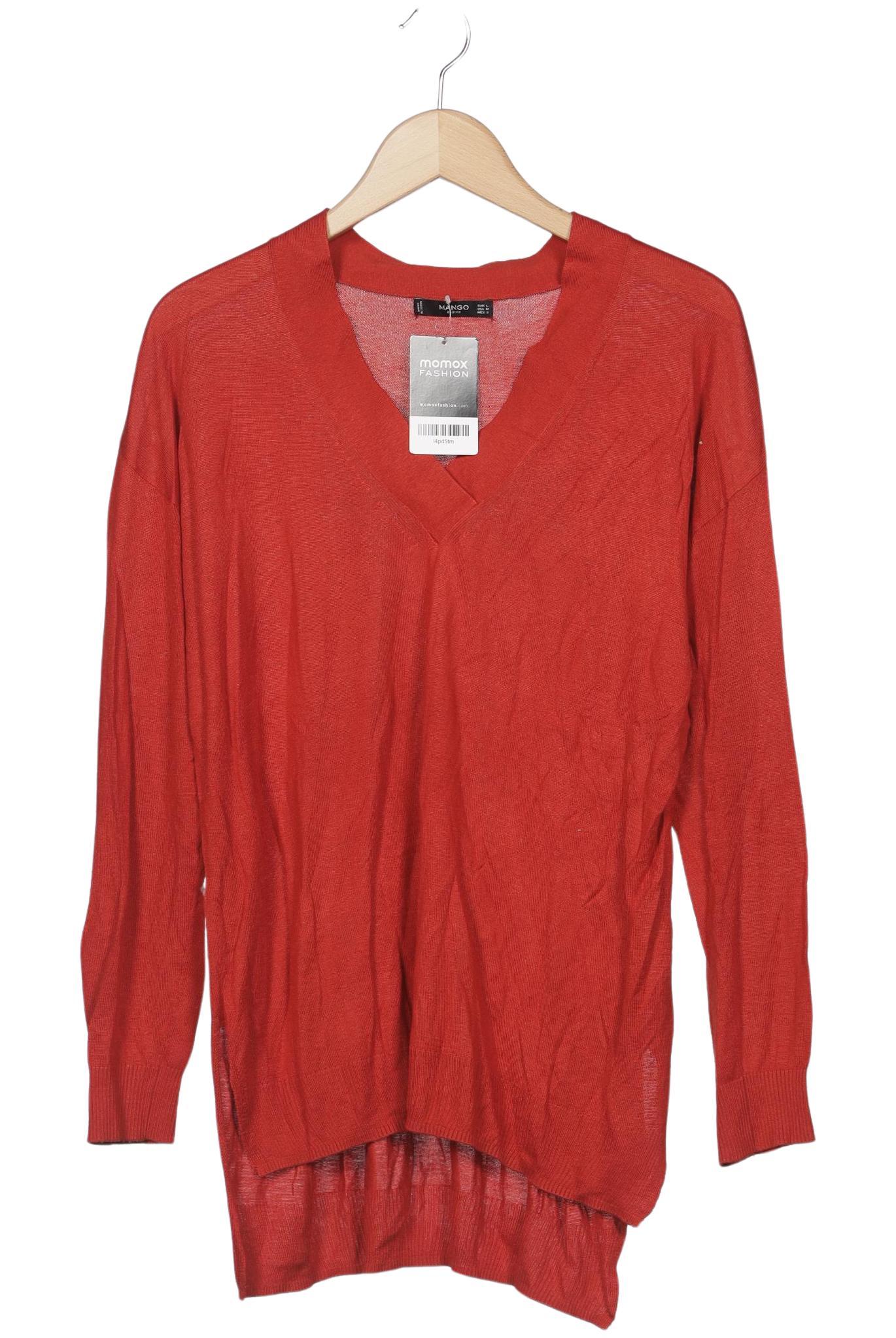 

Mango Damen Pullover, rot, Gr. 42