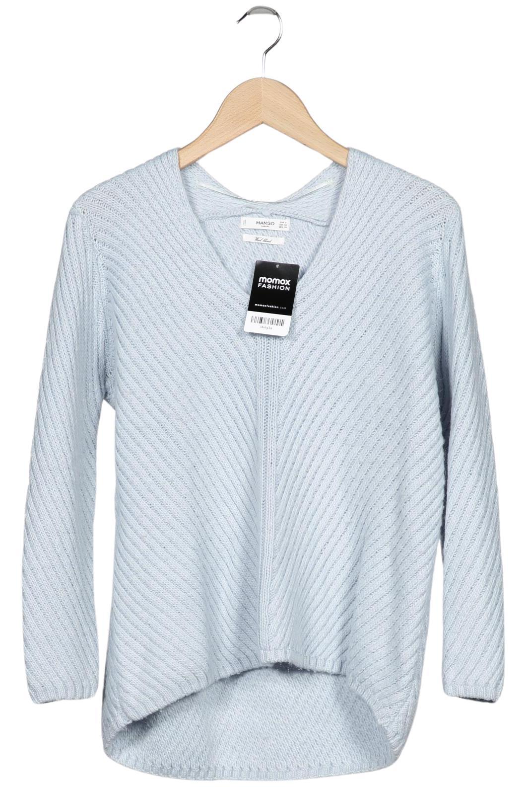 

Mango Damen Pullover, hellblau, Gr. 36