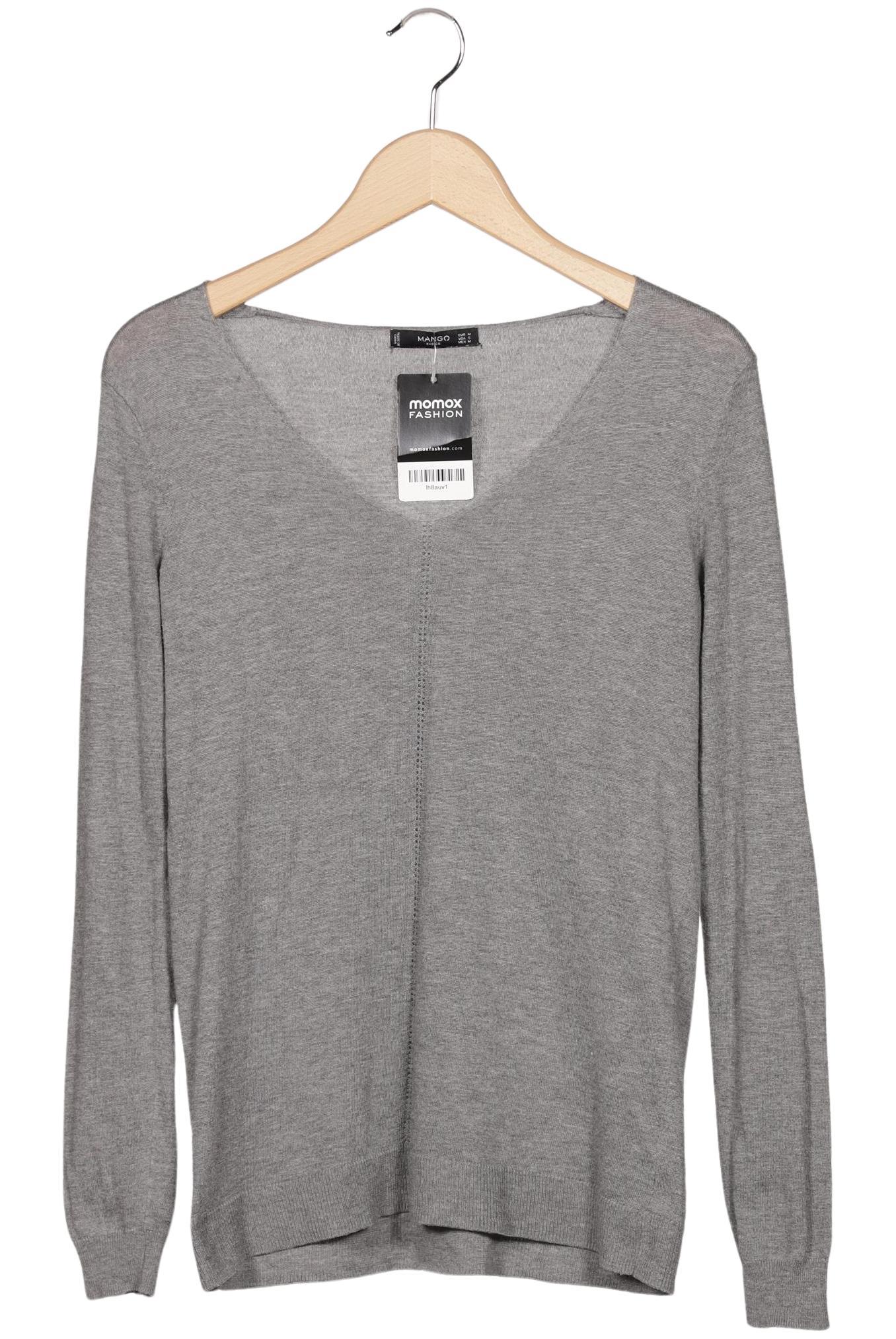 

Mango Damen Pullover, grau, Gr. 38