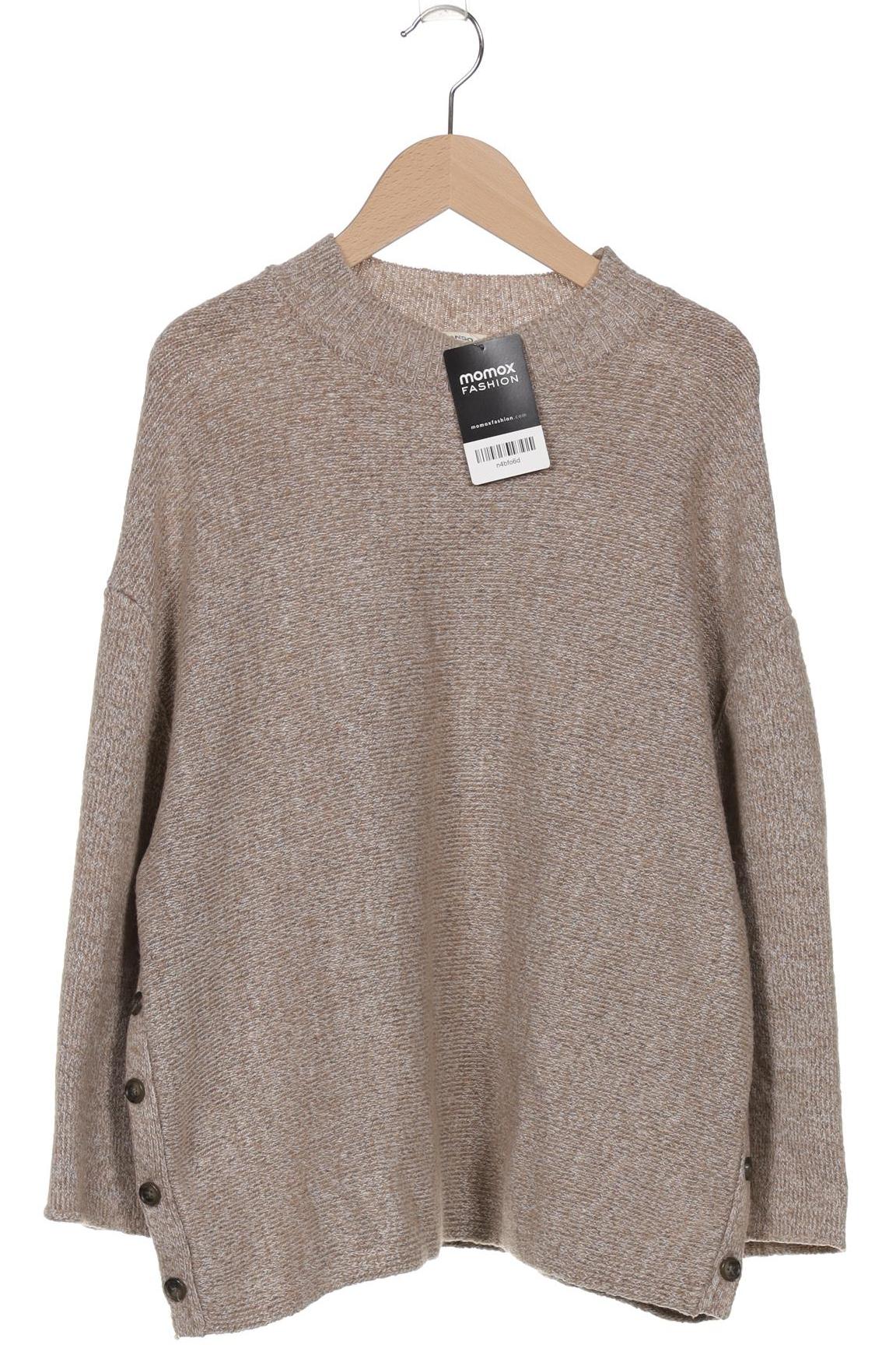 

Mango Damen Pullover, beige, Gr. 36