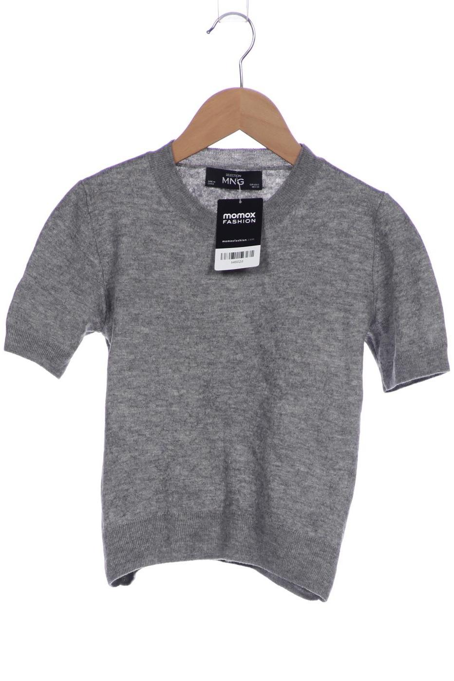 

Mango Damen Pullover, grau, Gr. 36