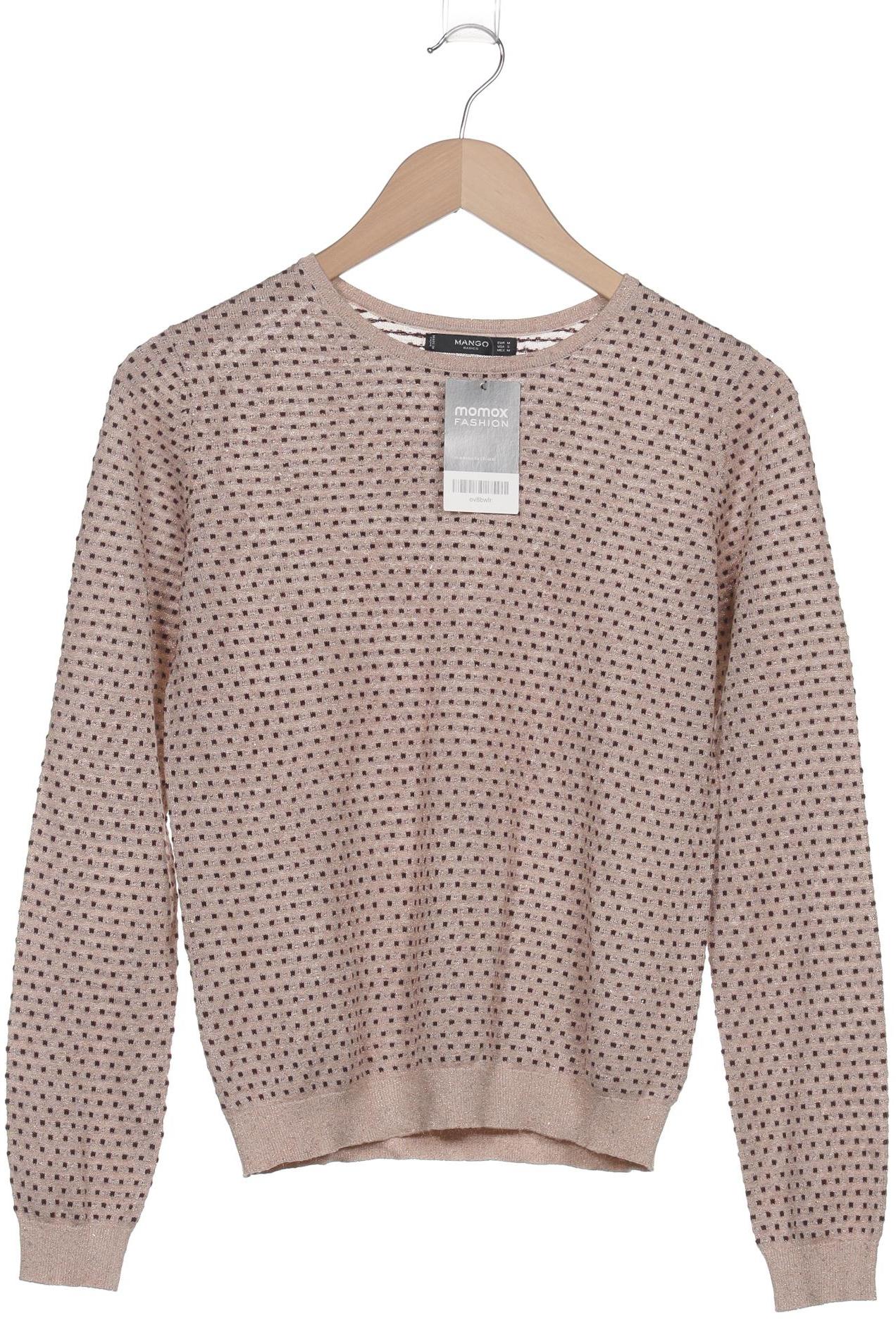 

Mango Damen Pullover, beige, Gr. 38
