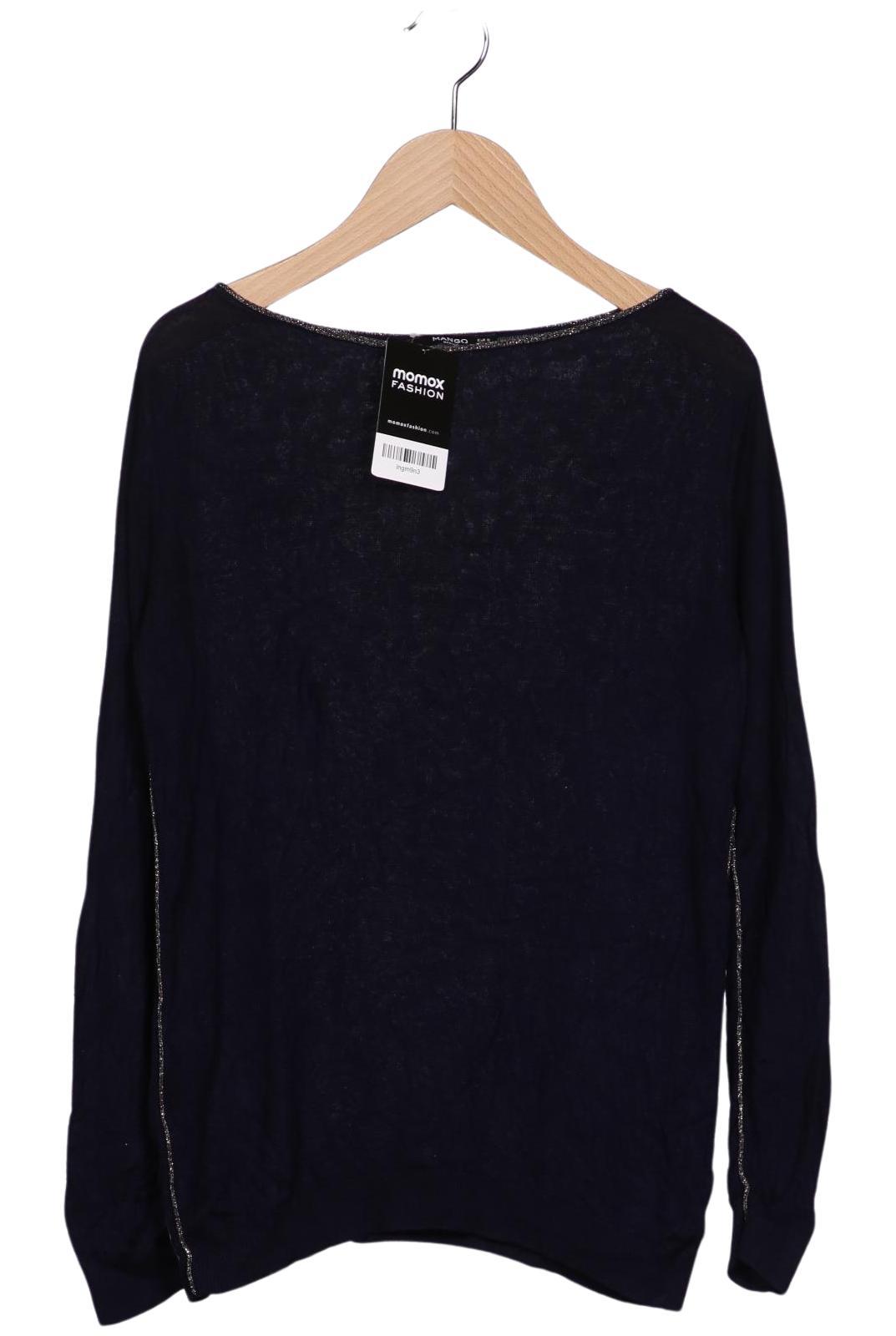 

Mango Damen Pullover, marineblau, Gr. 36