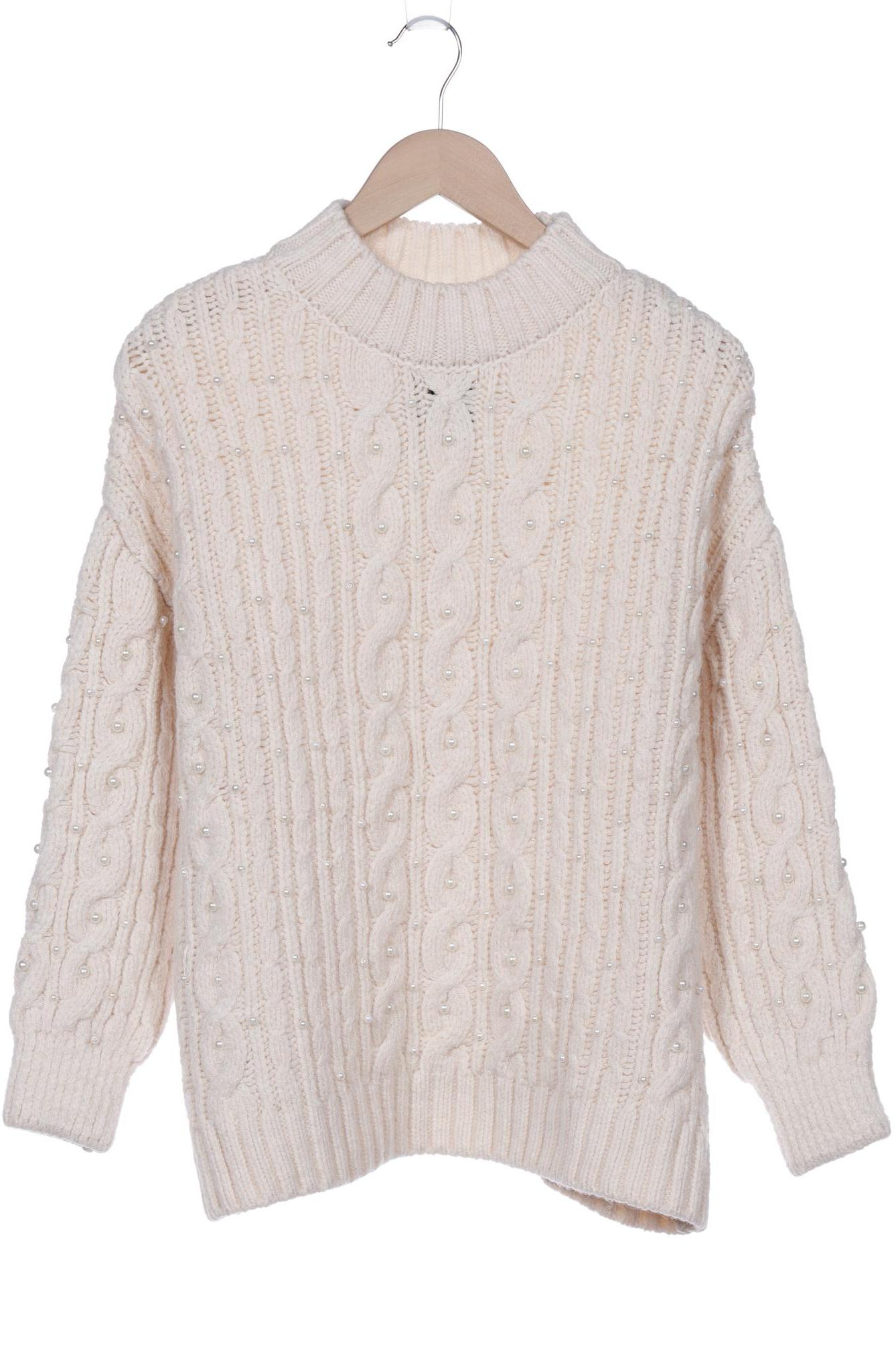 

Mango Damen Pullover, cremeweiß, Gr. 36