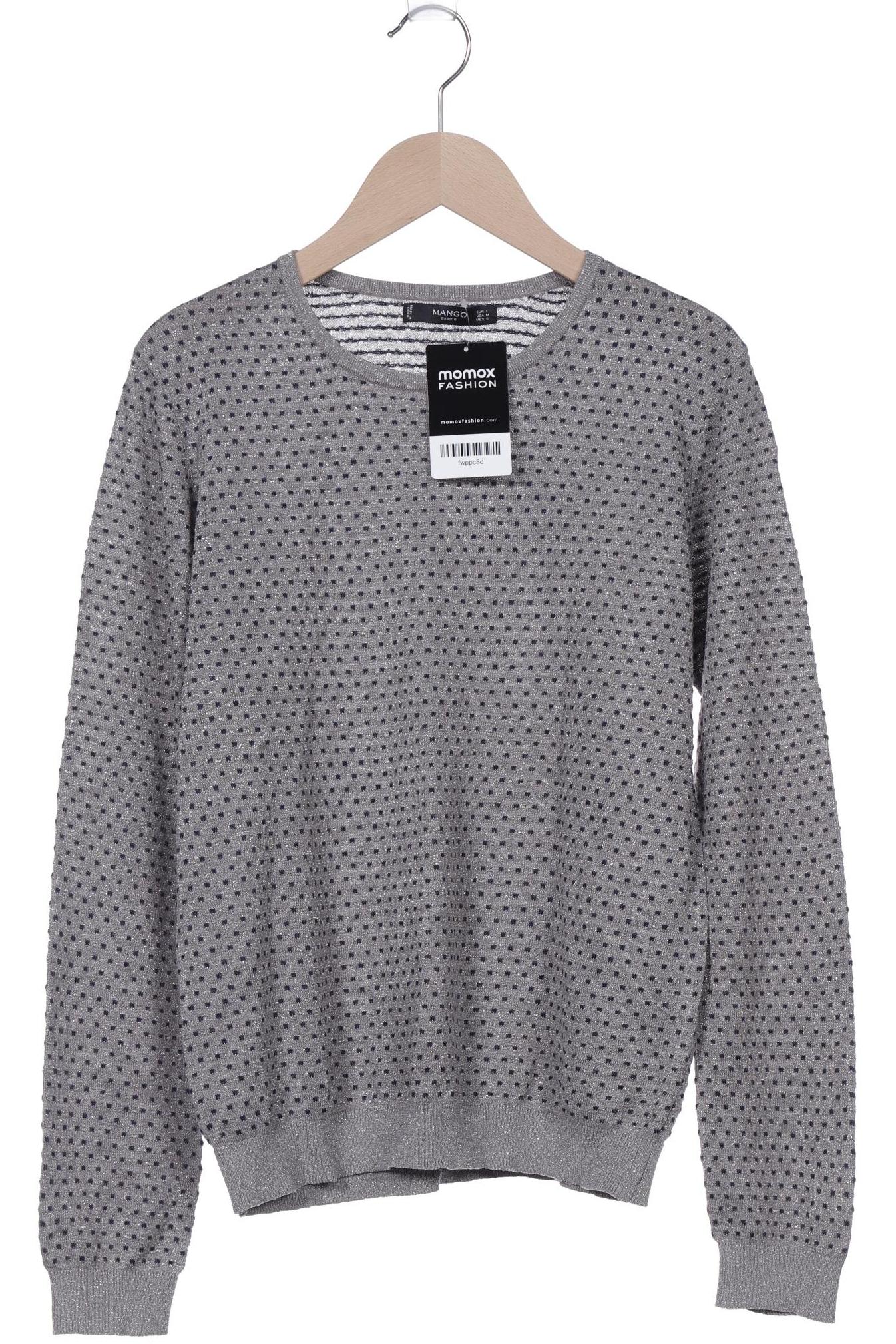 

Mango Damen Pullover, grau, Gr. 42