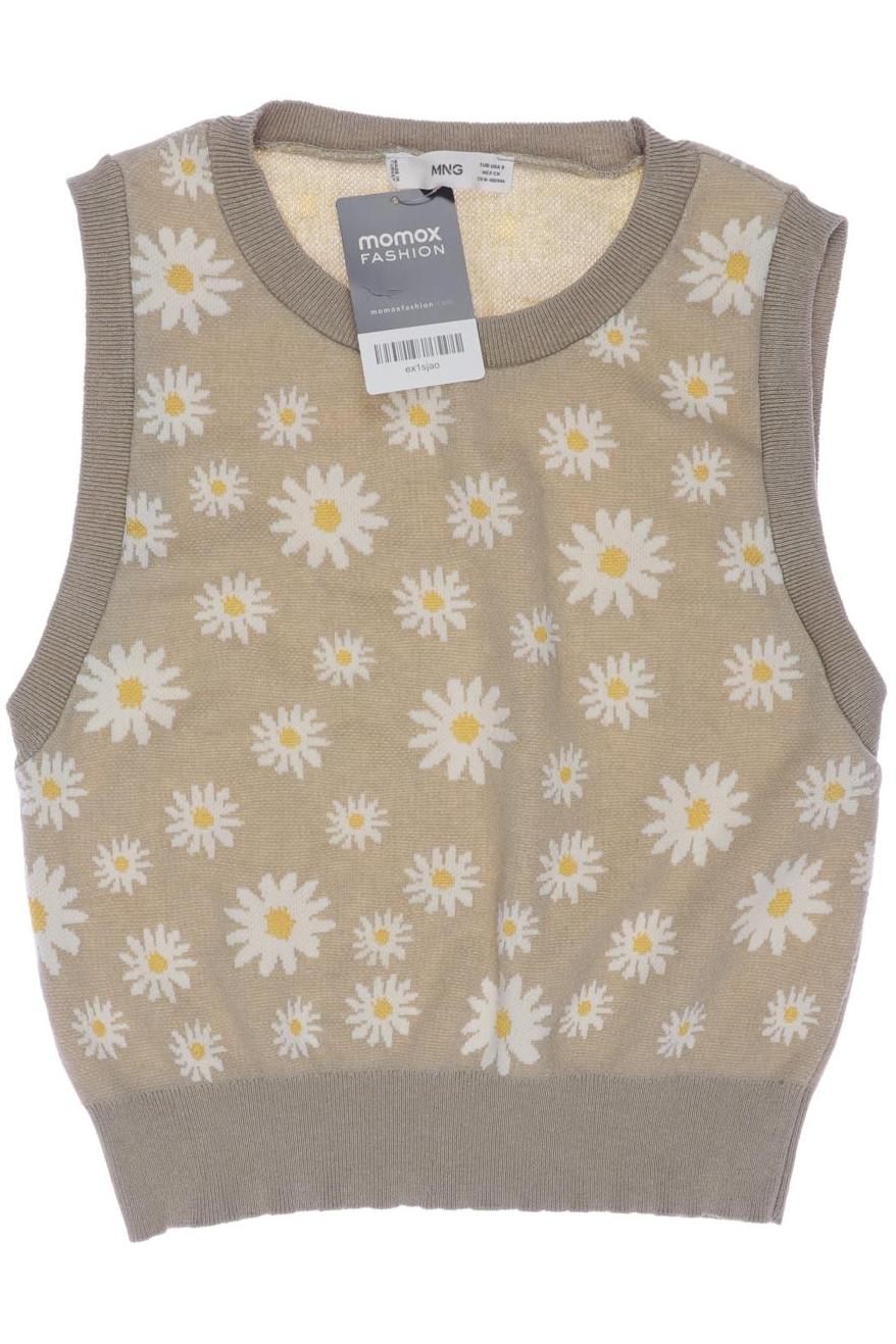 

Mango Damen Pullover, beige, Gr. 36