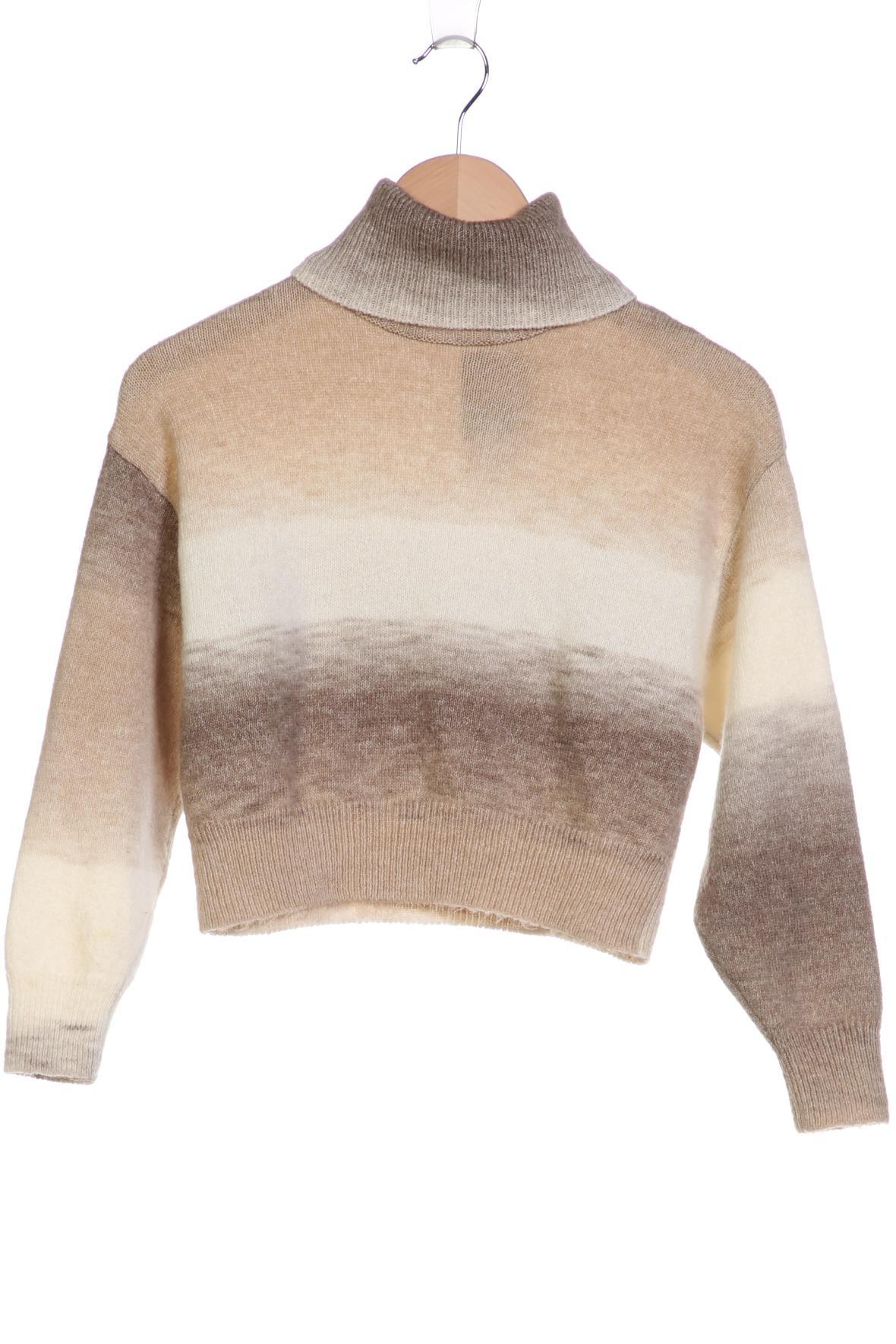 

Mango Damen Pullover, beige, Gr. 34