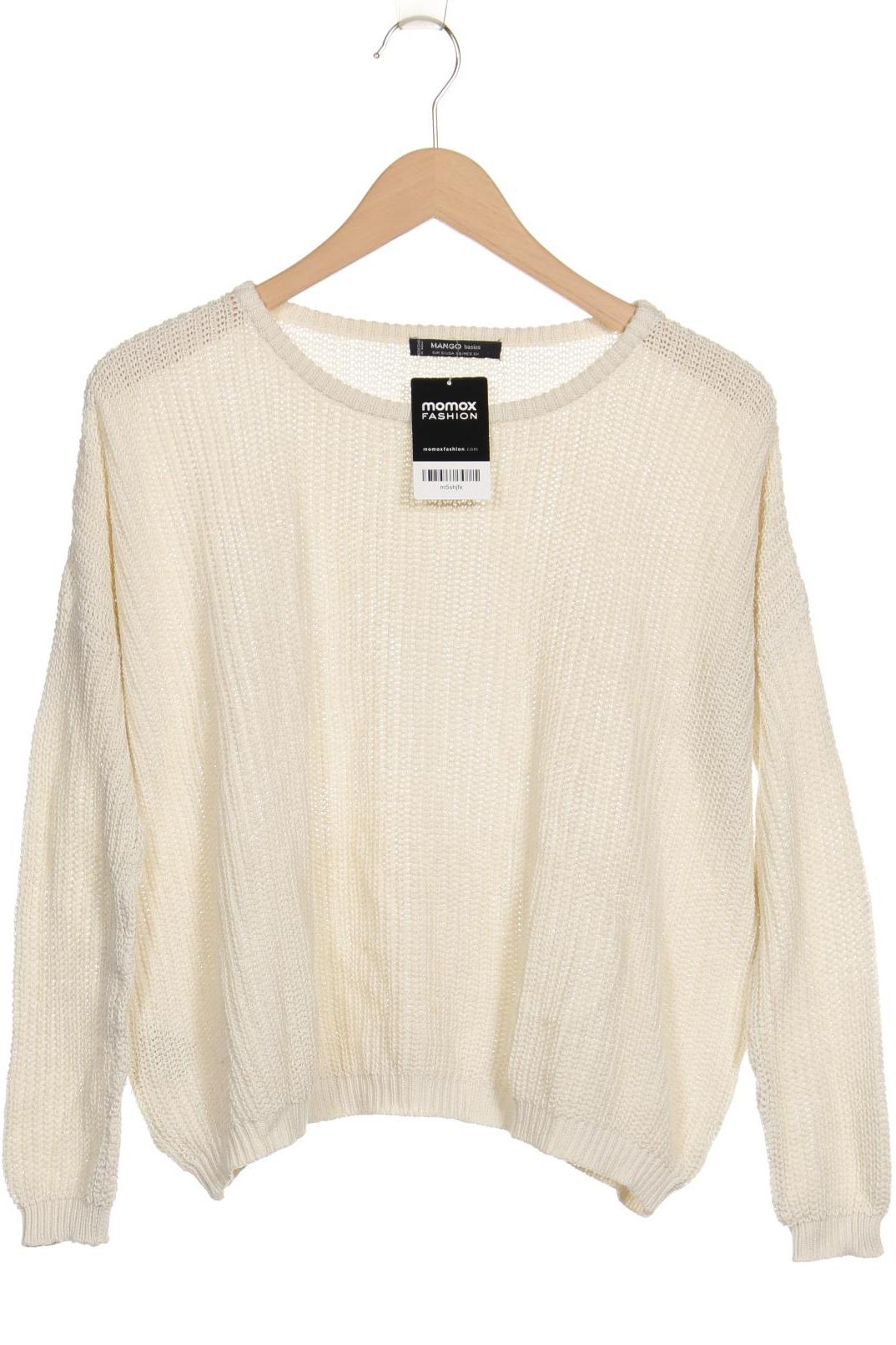 

Mango Damen Pullover, cremeweiß, Gr. 36