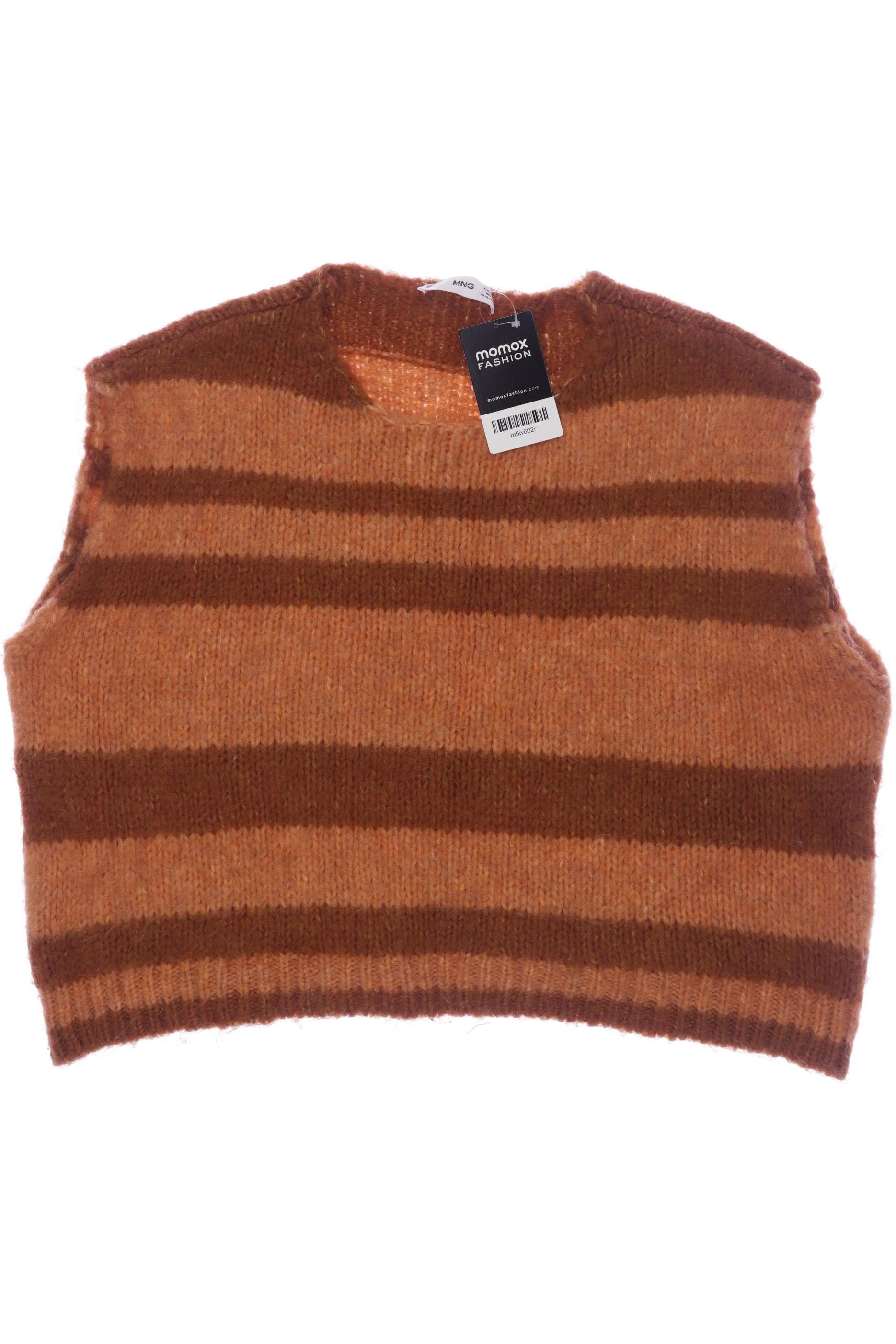 

Mango Damen Pullover, orange, Gr. 42