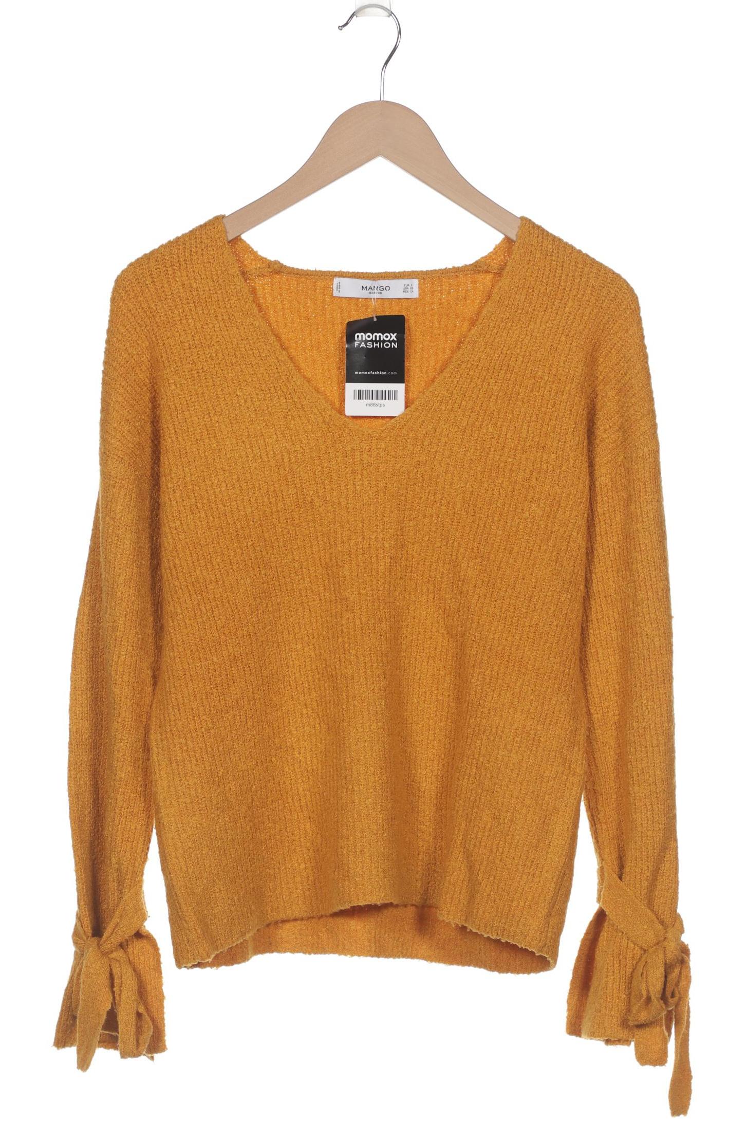 

Mango Damen Pullover, orange, Gr. 36
