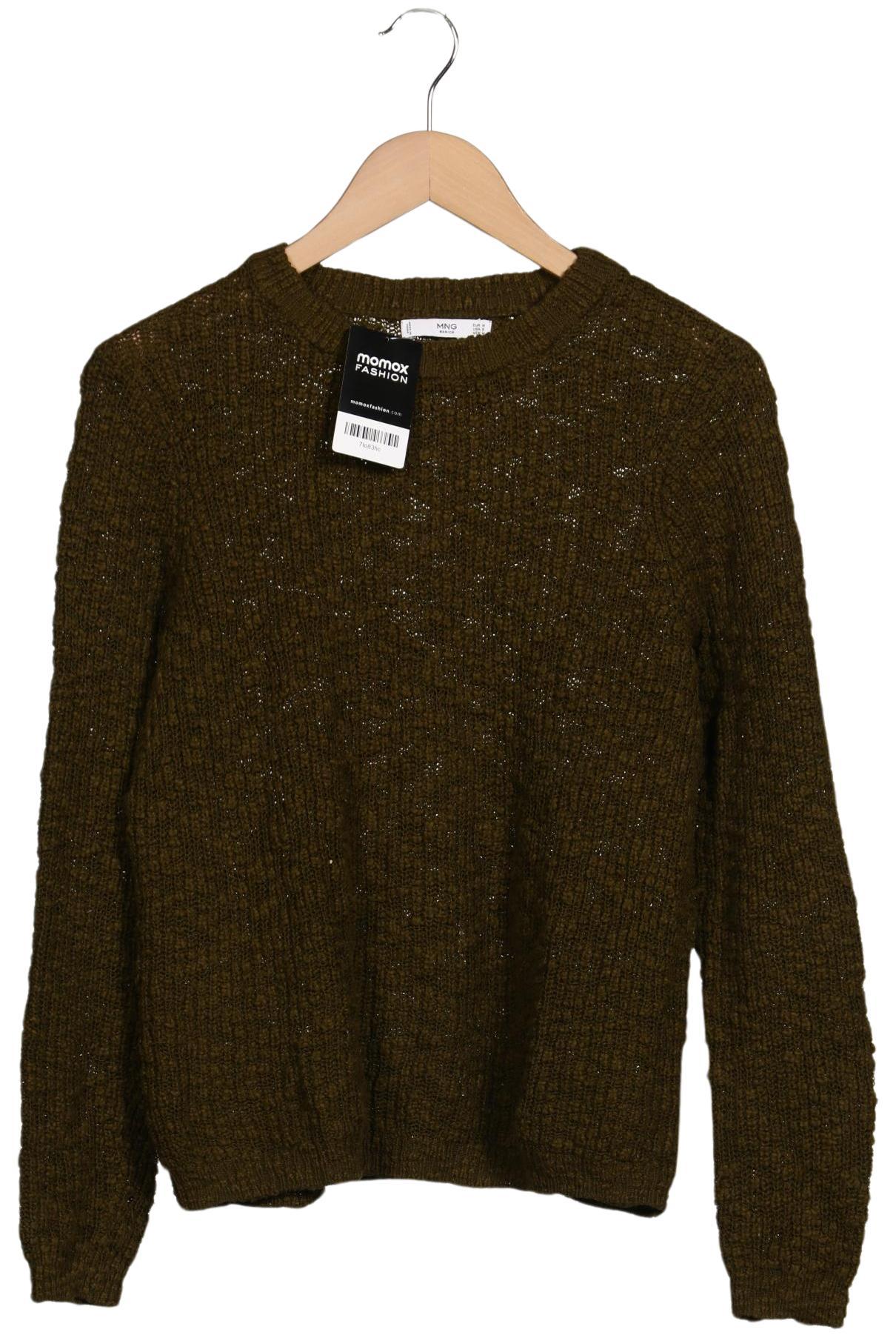 

Mango Damen Pullover, grün, Gr. 38