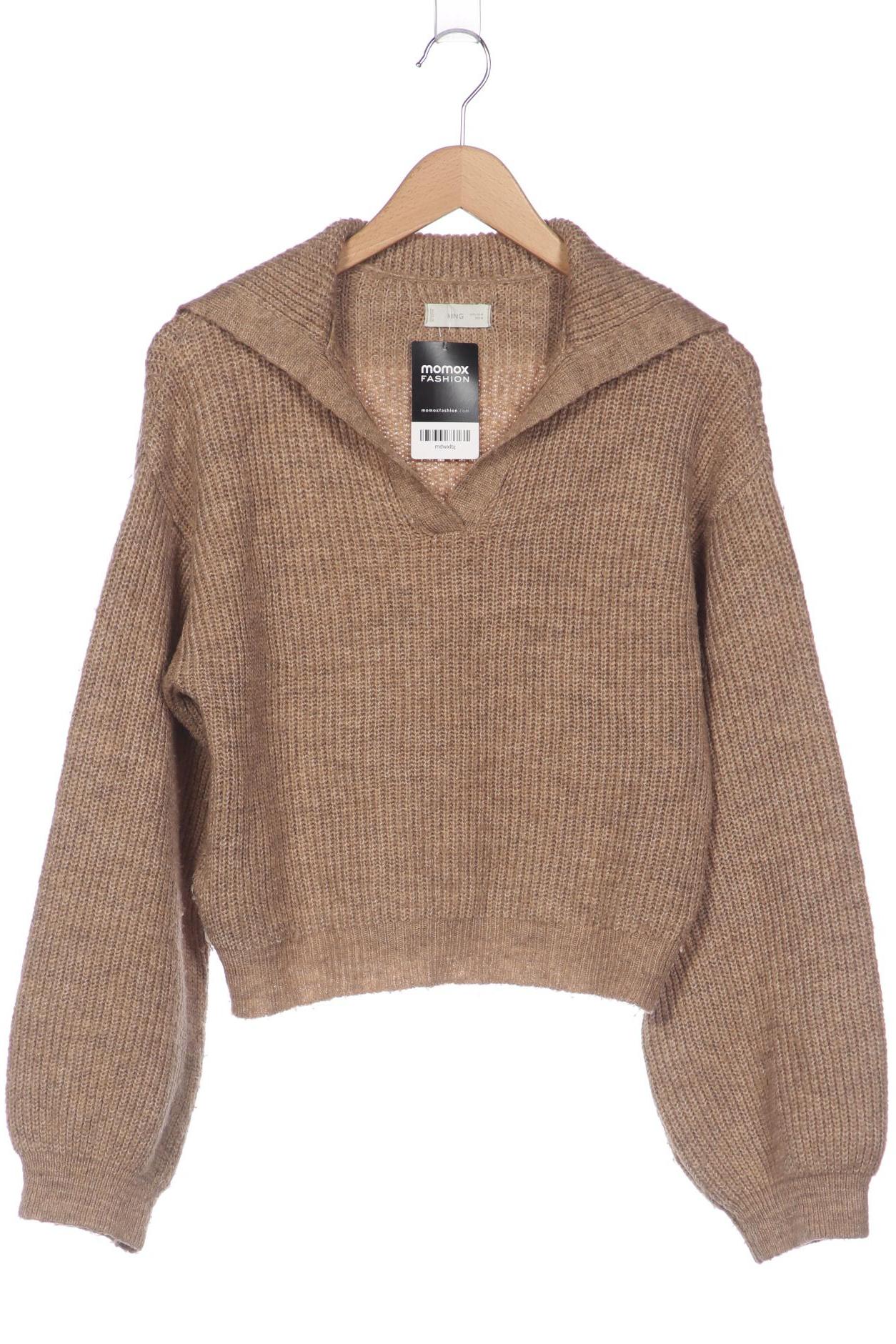 

Mango Damen Pullover, braun, Gr. 38