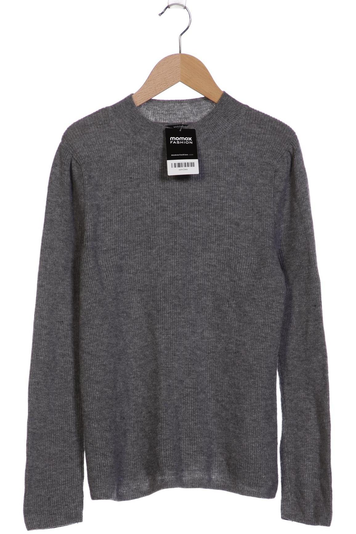 

Mango Damen Pullover, grau, Gr. 36