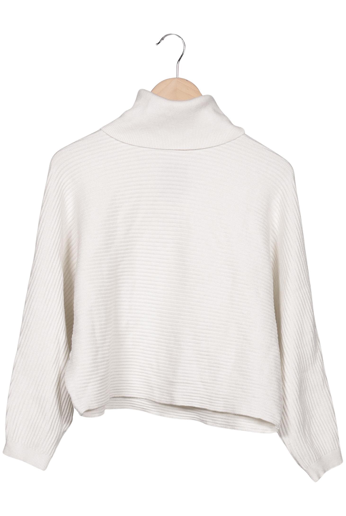 

Mango Damen Pullover, weiß, Gr. 36