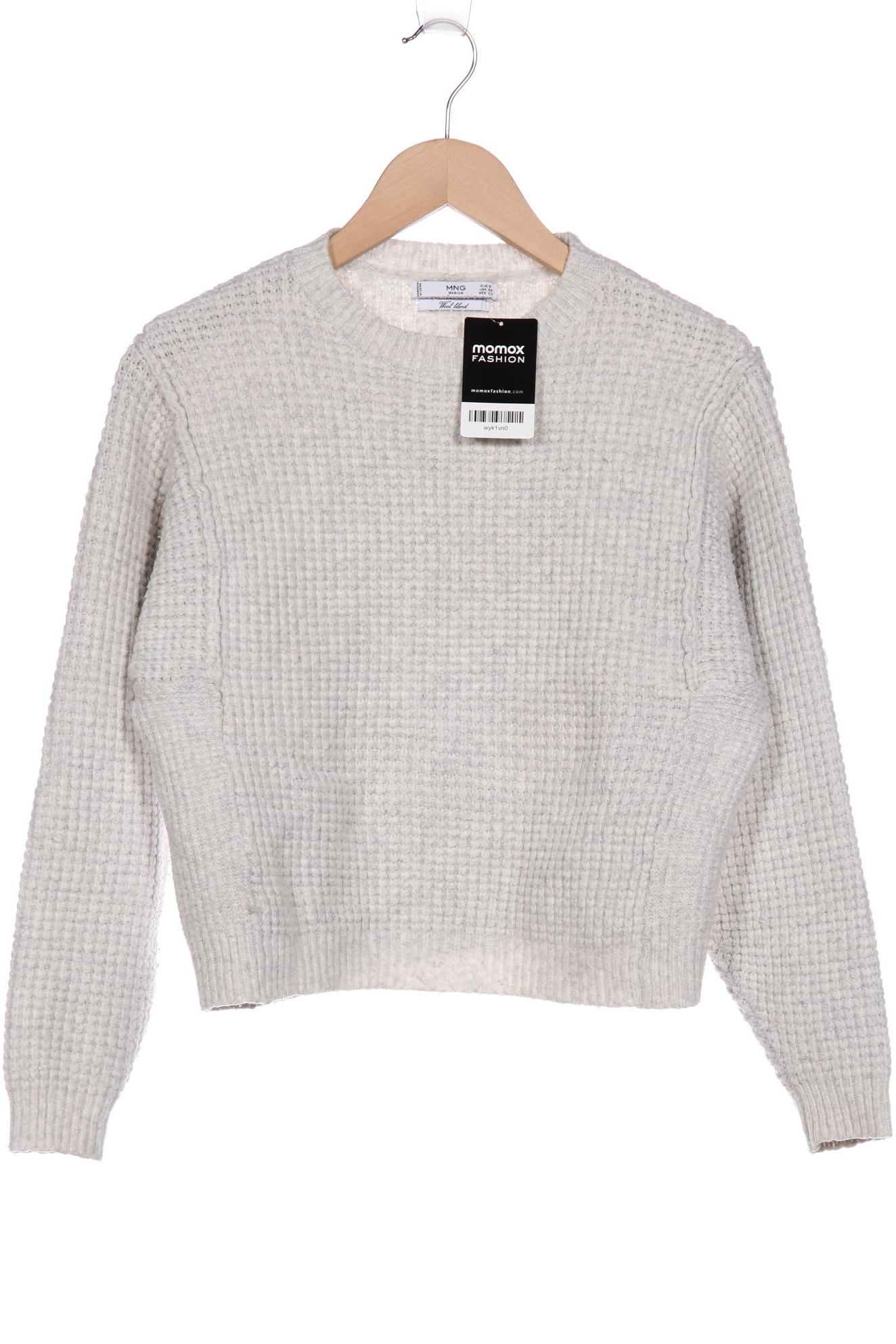 

Mango Damen Pullover, grau, Gr. 36