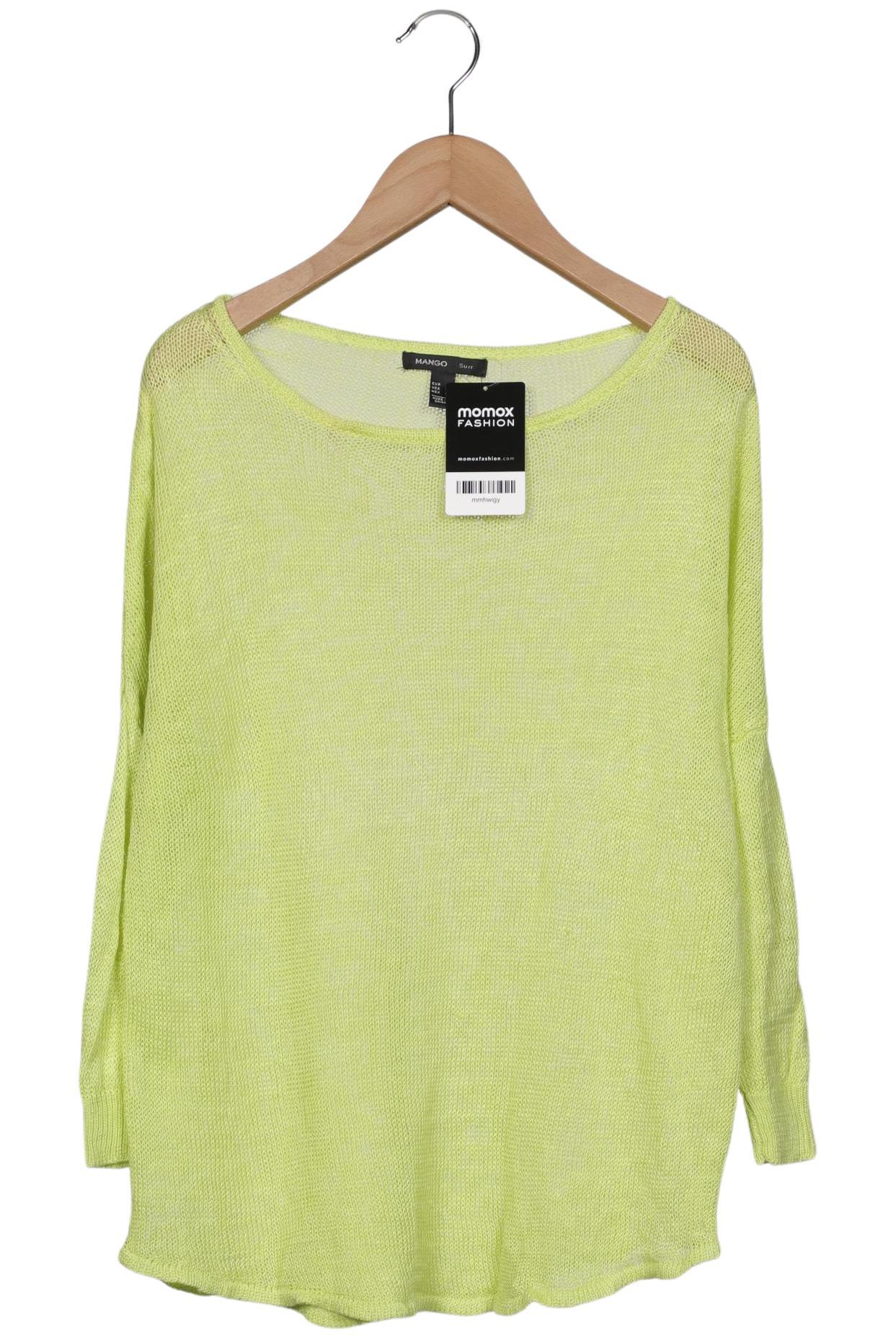 

Mango Damen Pullover, hellgrün, Gr. 36