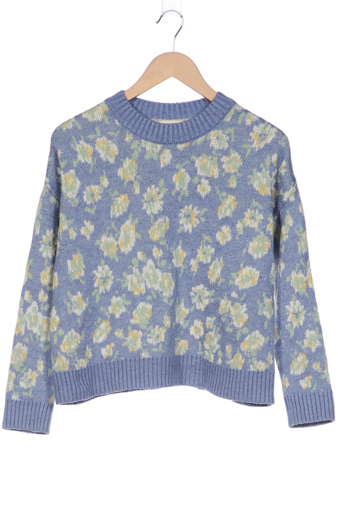 

Mango Damen Pullover, blau, Gr. 34