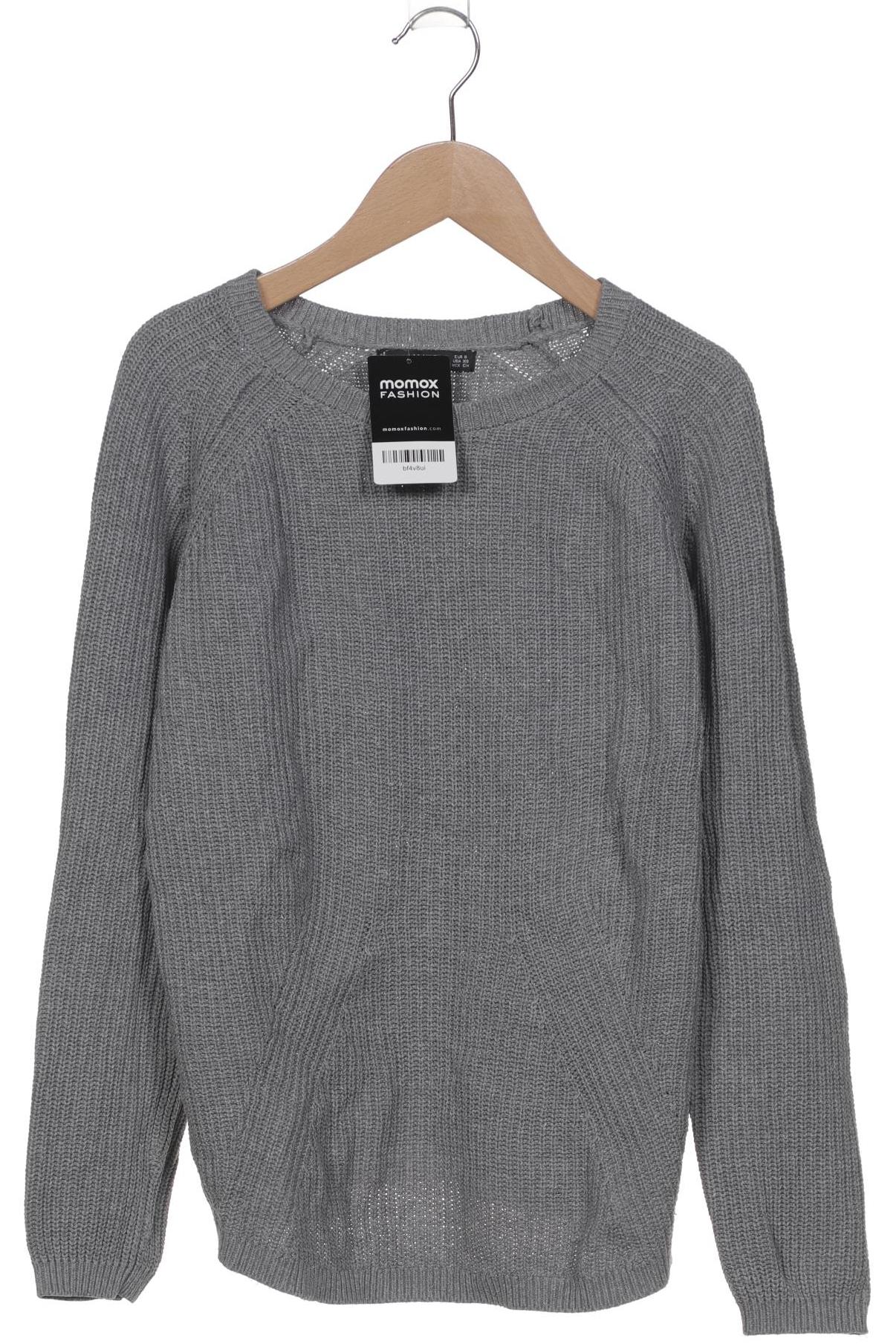 

Mango Damen Pullover, grau, Gr. 36
