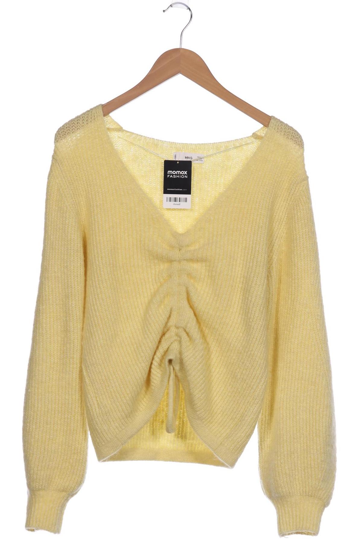 

Mango Damen Pullover, gelb, Gr. 38