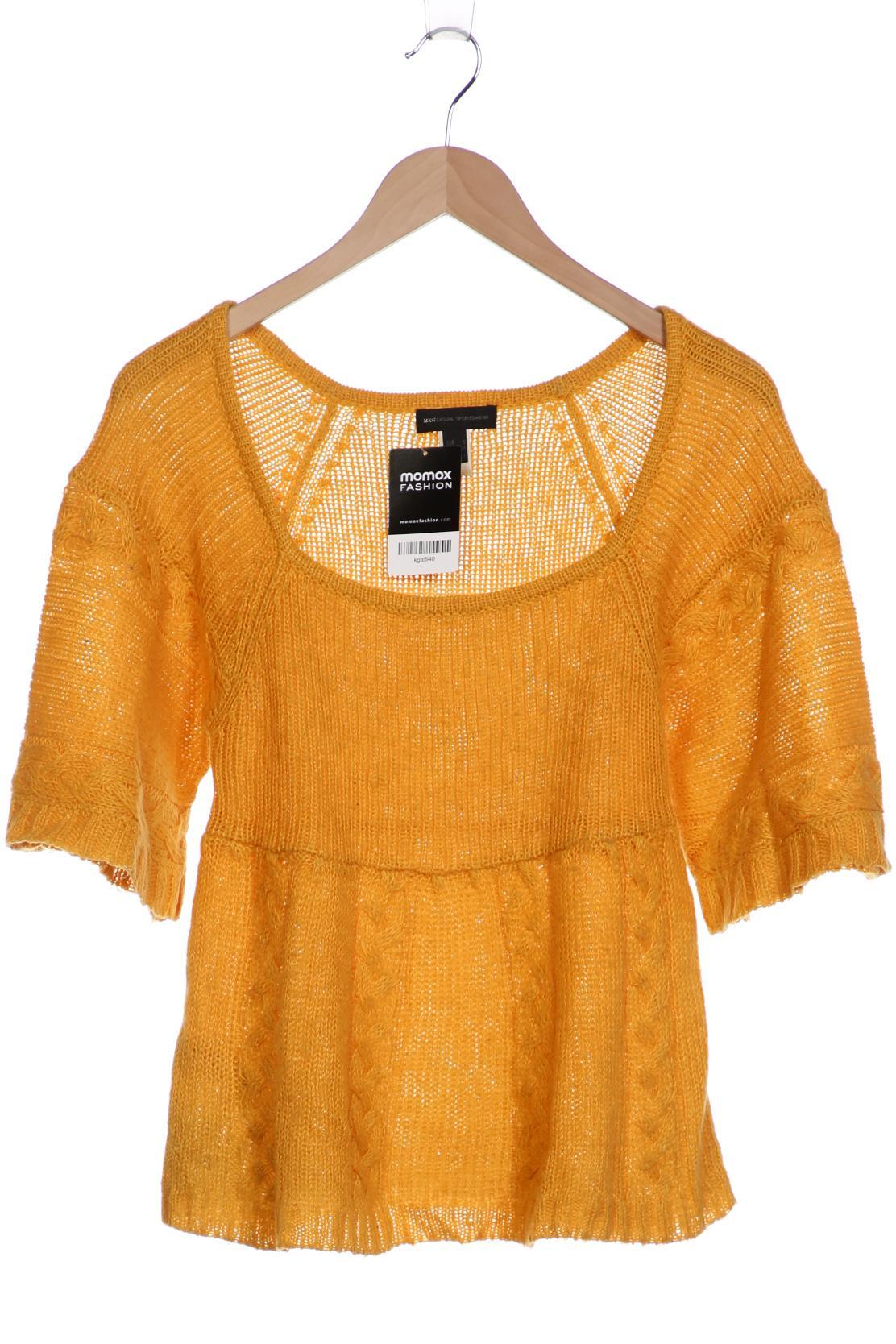 

Mango Damen Pullover, orange, Gr. 36