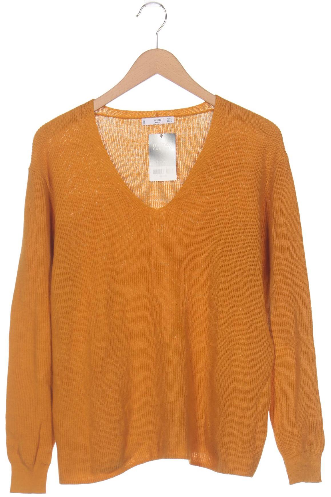 

Mango Damen Pullover, orange, Gr. 42