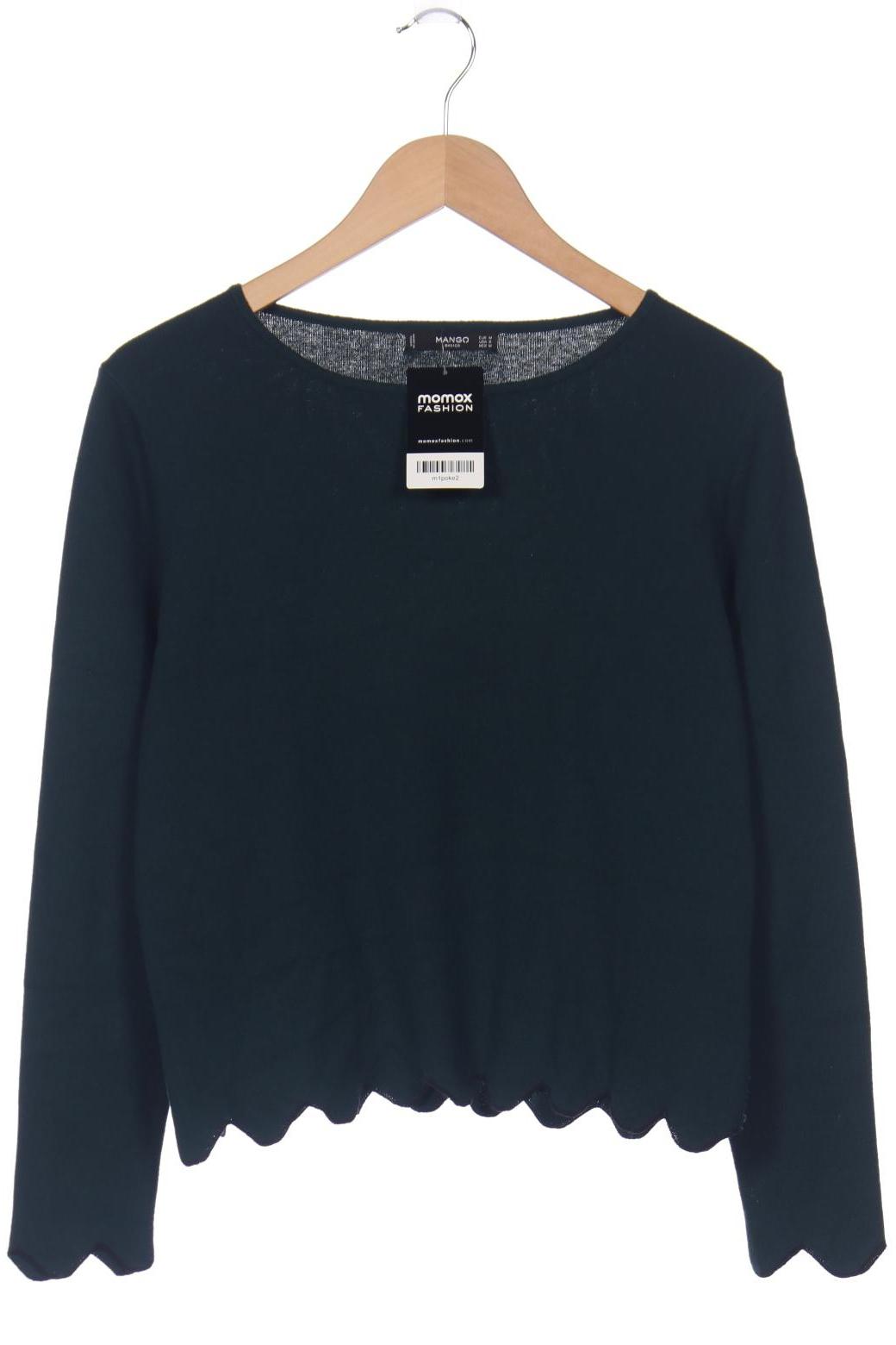

Mango Damen Pullover, grün, Gr. 38