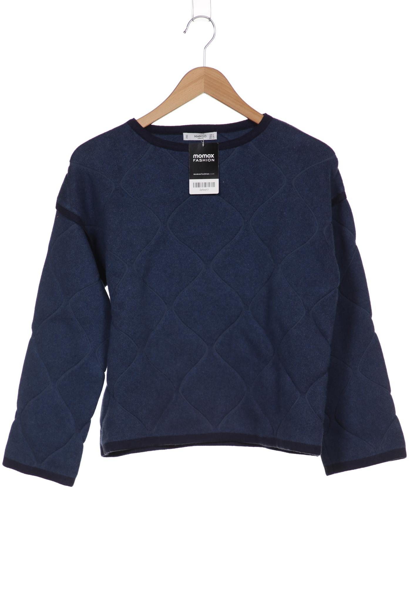 

Mango Damen Pullover, marineblau, Gr. 36