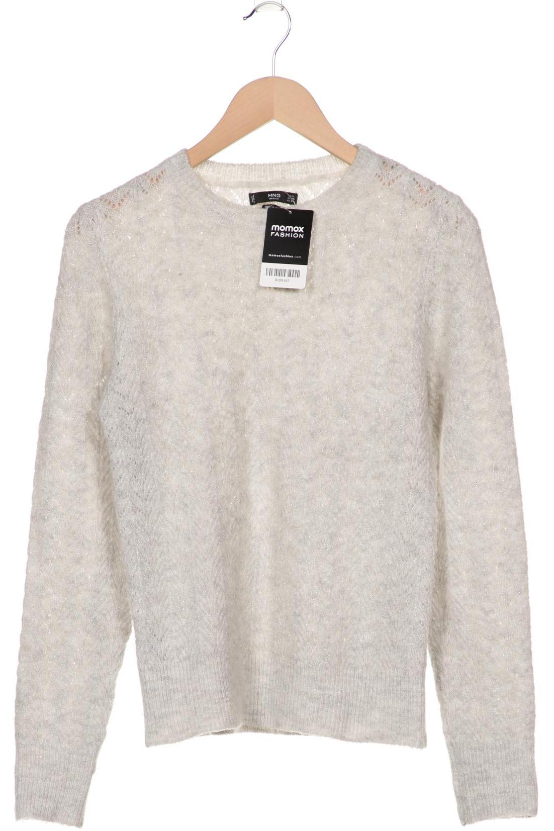 

Mango Damen Pullover, grau, Gr. 36