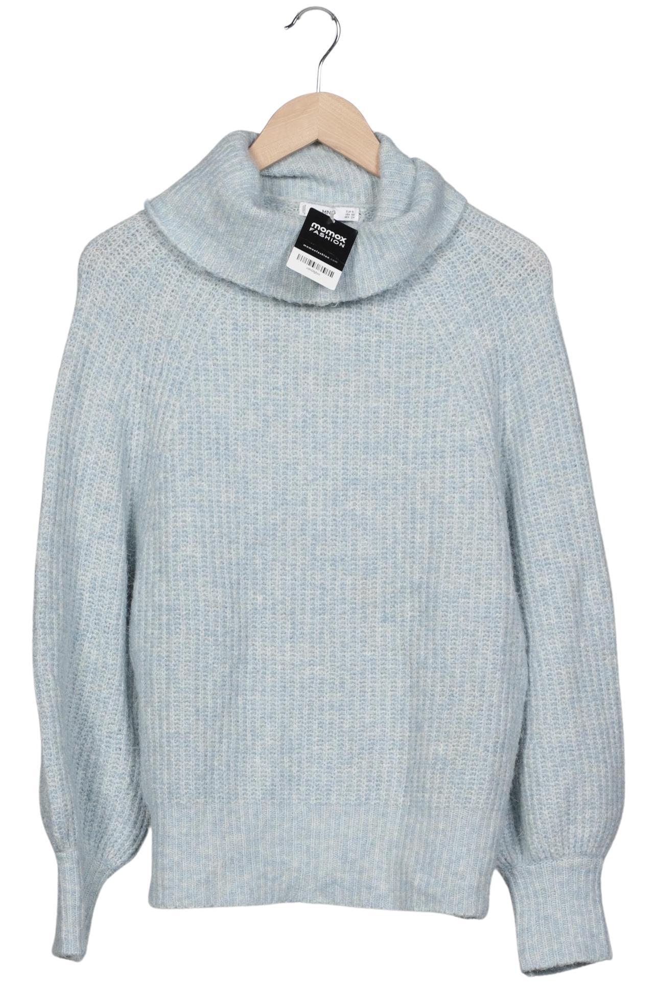 

Mango Damen Pullover, hellblau, Gr. 36