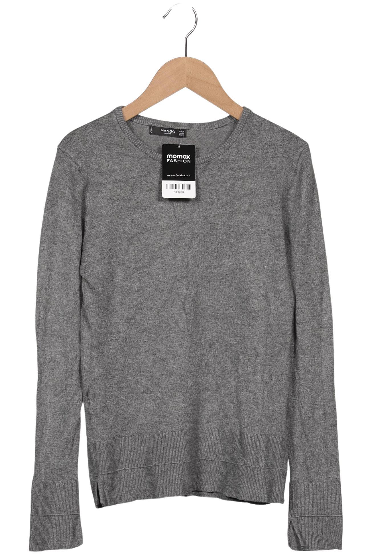 

Mango Damen Pullover, grau, Gr. 38