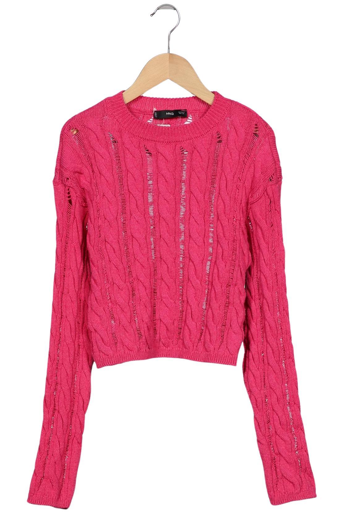 

Mango Damen Pullover, pink, Gr. 36
