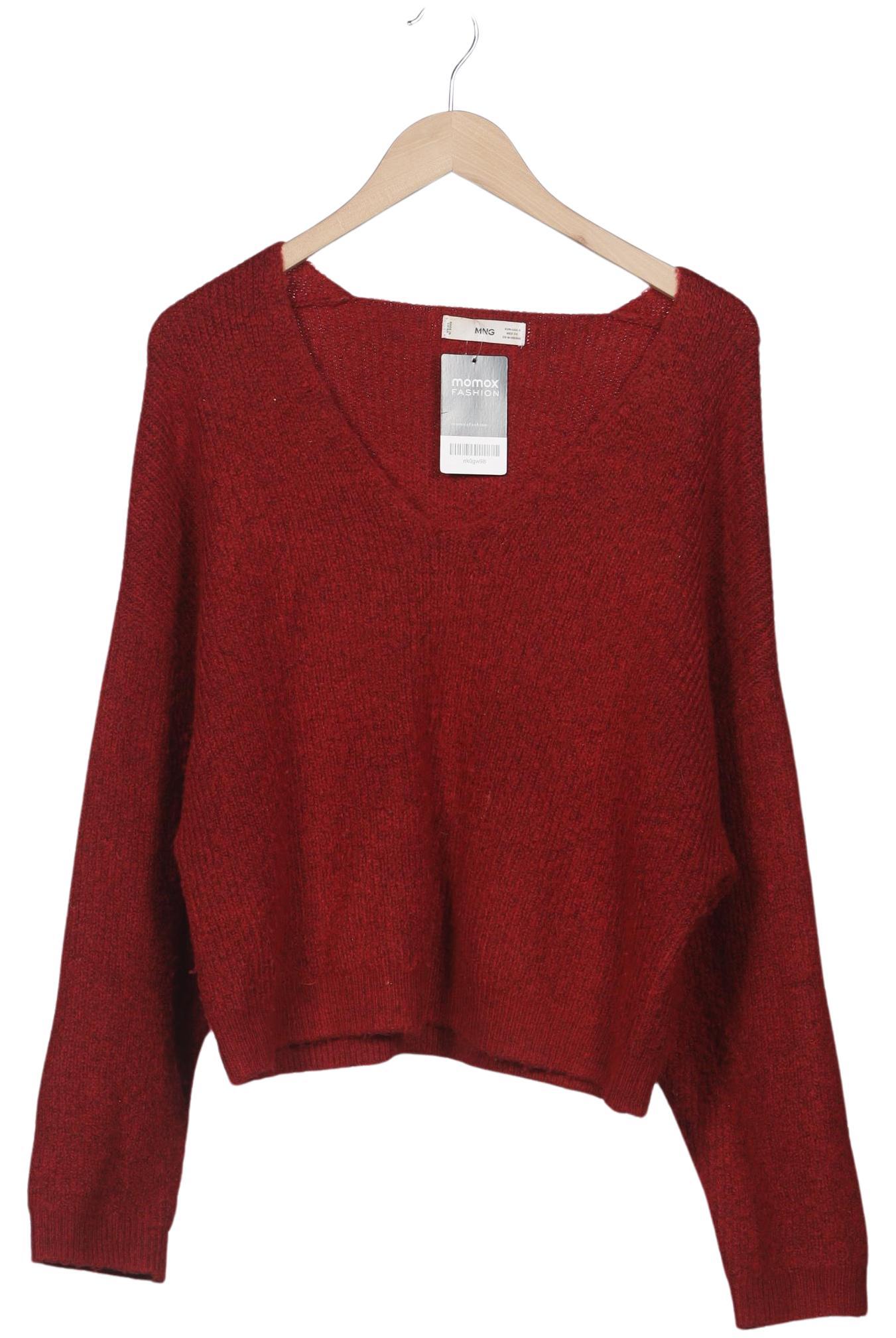 

Mango Damen Pullover, rot, Gr. 36