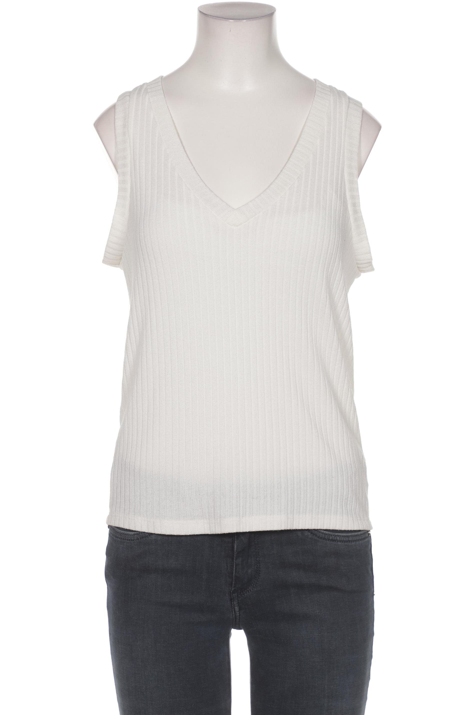

Mango Damen Pullover, weiß, Gr. 38