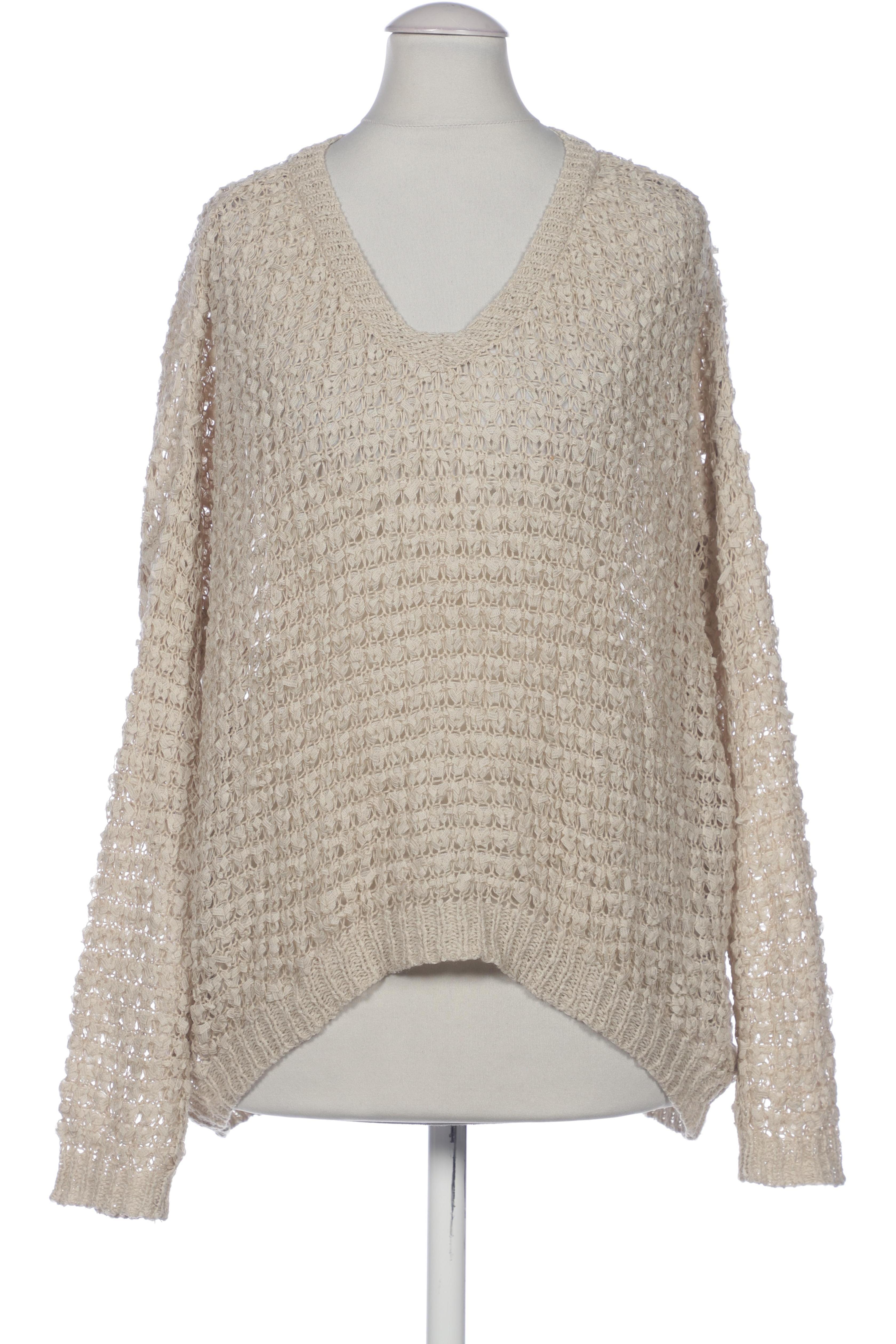 

Mango Damen Pullover, beige, Gr. 36