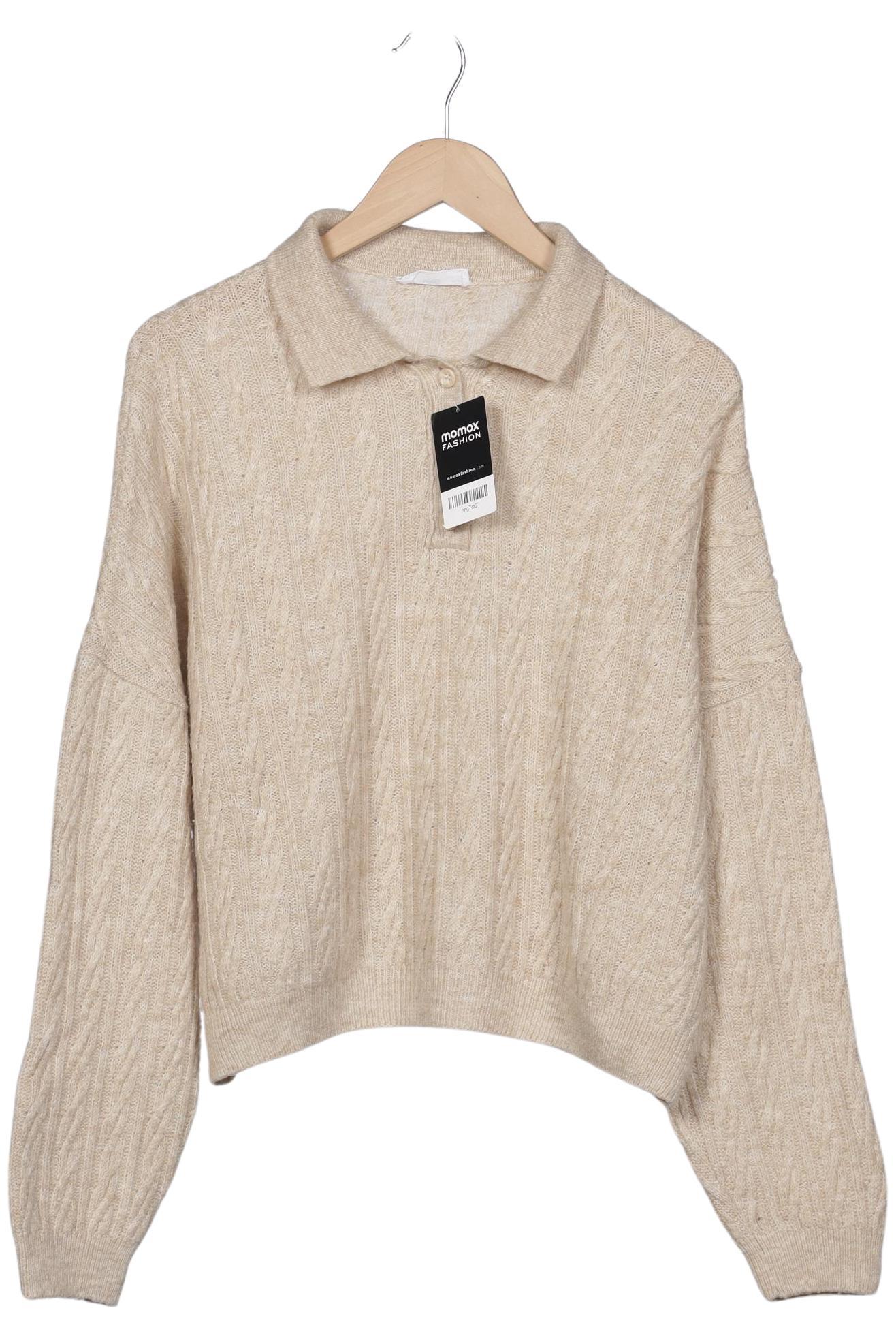 

Mango Damen Pullover, beige, Gr. 44